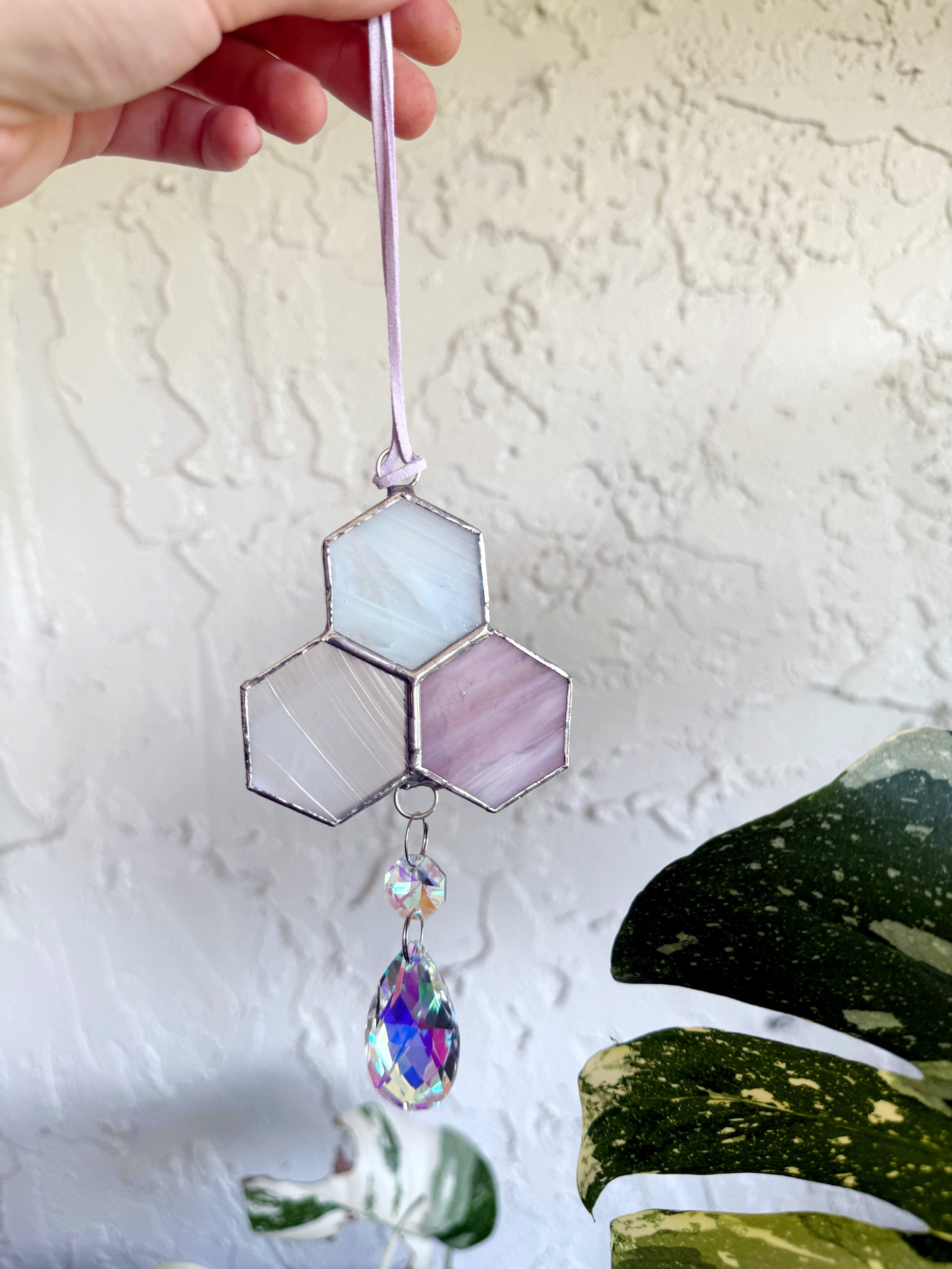 Stained Glass Car Sun Catcher