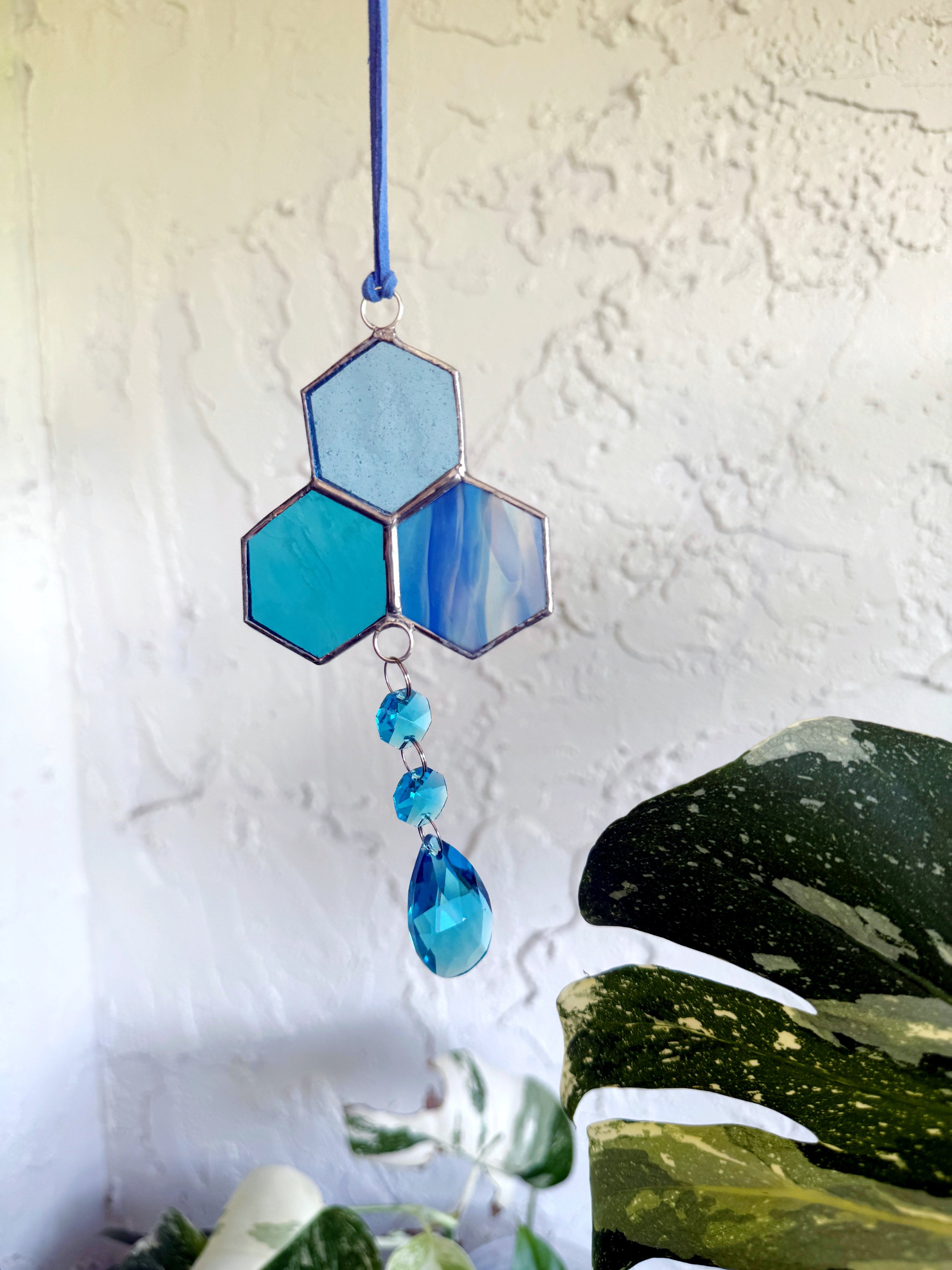 Stained Glass Car Sun Catcher