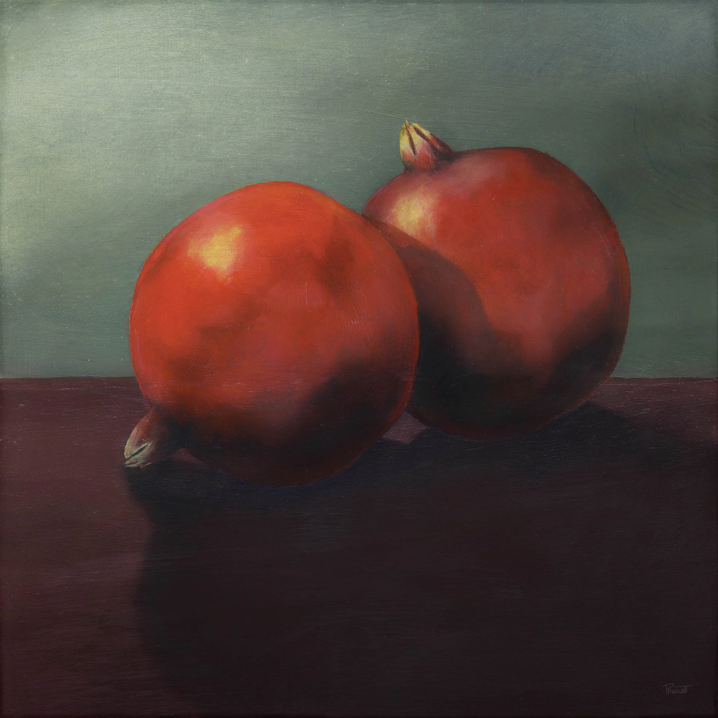 Two Pomegranates