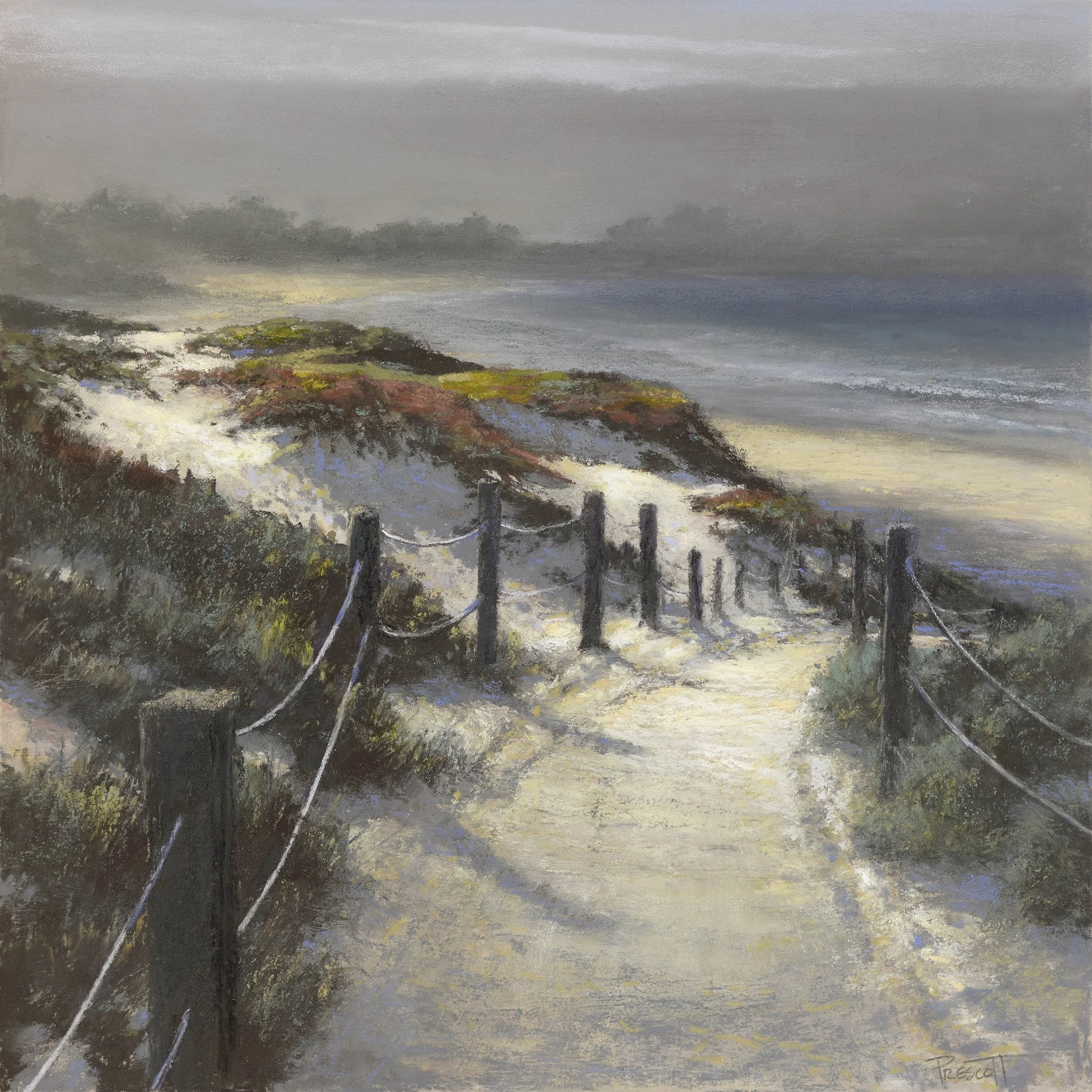 Coastal Path at Day's End