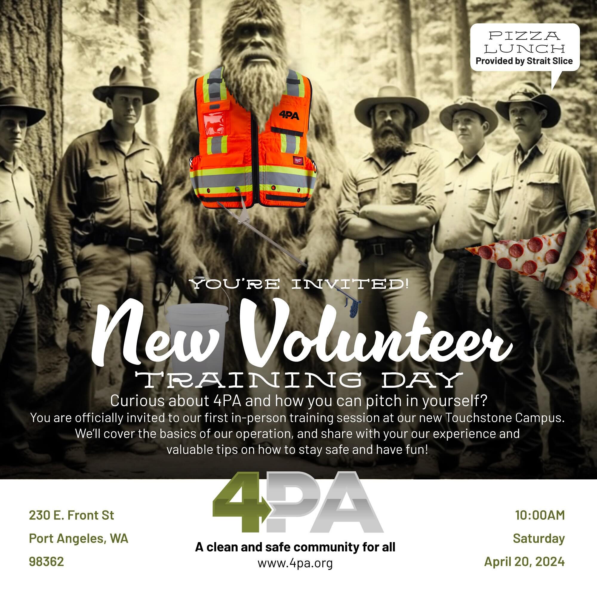 Our first in person volunteer training day is on the calendar for April 20th. If you&rsquo;ve been curious and want to learn about 4PA and our operations, or perhaps you&rsquo;re a seasoned volunteer but still have questions, this day is for you! We&