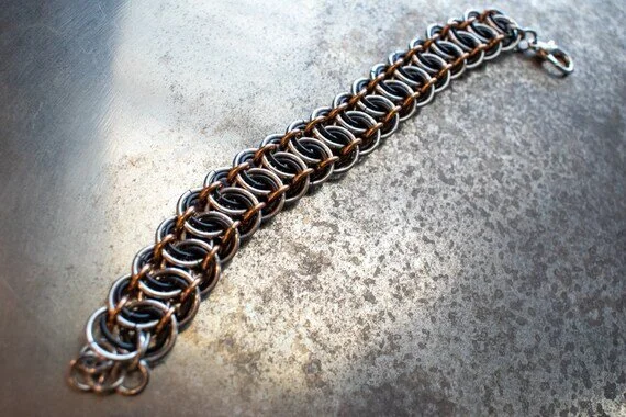 garter belt chainmaille tutorial Chain Maille Weave Tutorial - Garter Weave main image 0
