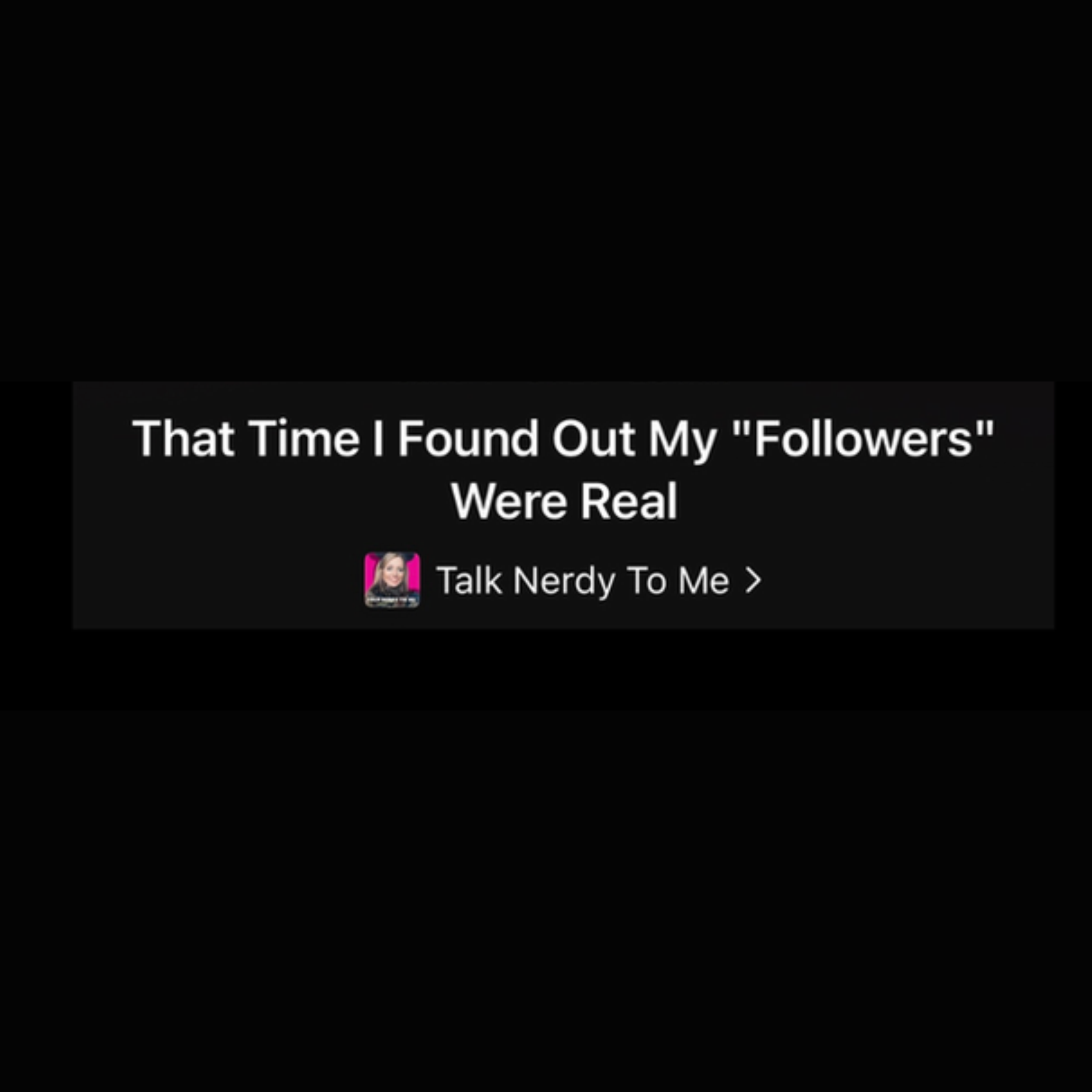 #Nowplaying: Uhh … our new podcast, clearly