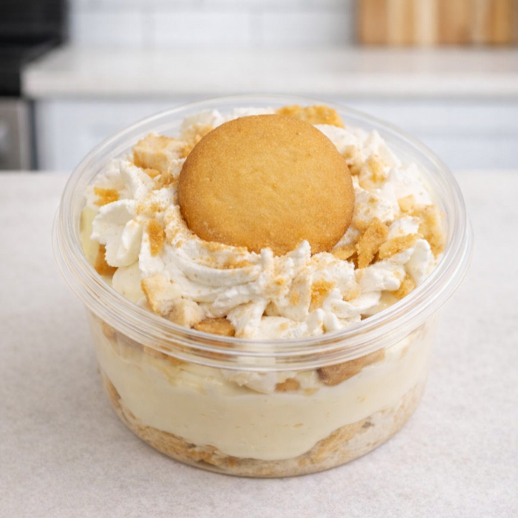 12oz Banana Pudding w/ or w/o bananas