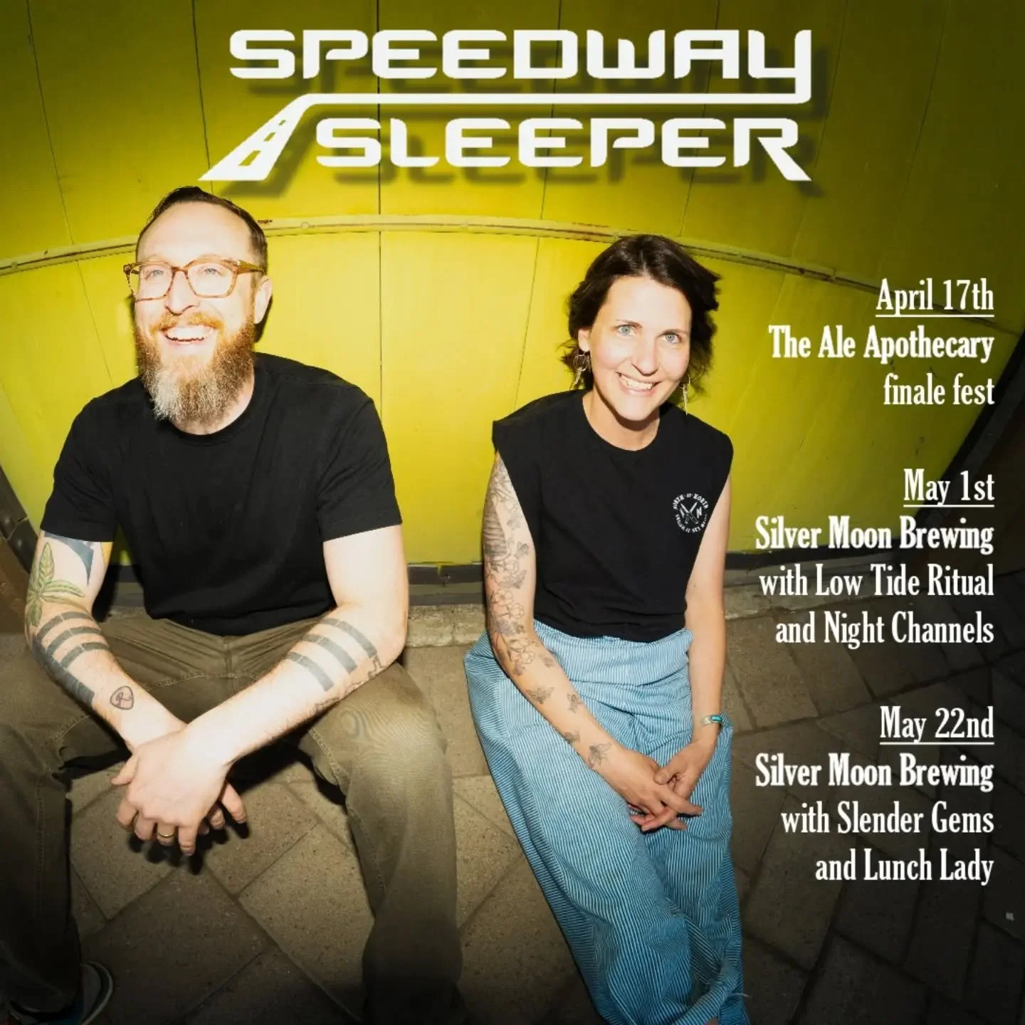 Speedway Sleeper has a few shows coming up. You should get yourself to one or all of them! More info on each to come. 

#desertrock 
#fuzz
#doom
#stonerrock