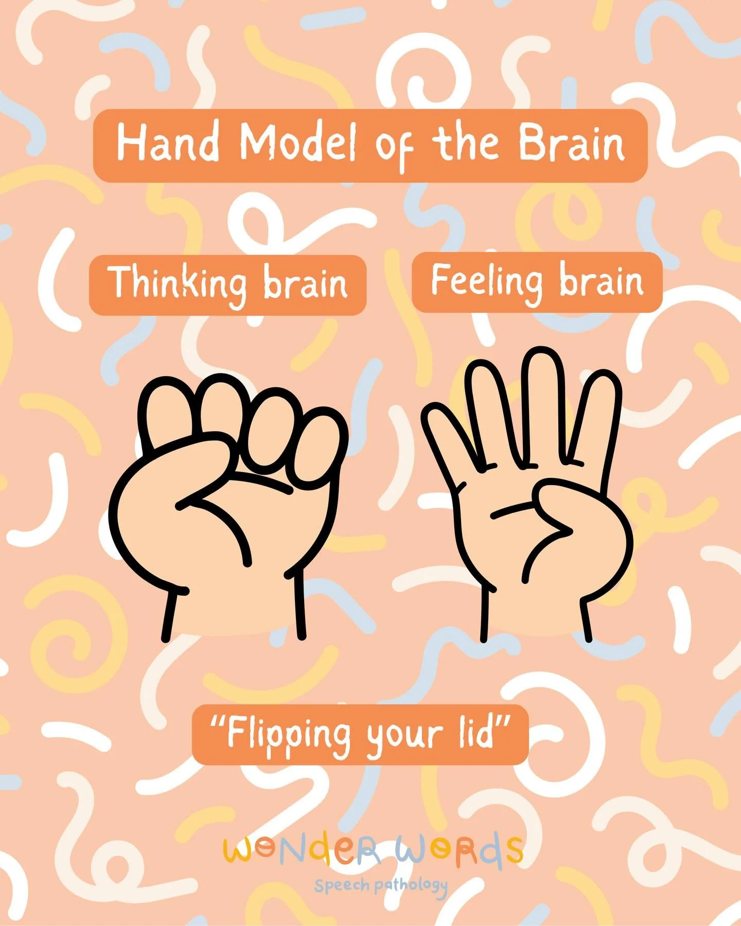 Big feelings can make it hard for little brains to think 🧠
 The hand model of the brain helps children (and adults!) understand the difference between their thinking brain and feeling brain, and how to support regulation.

👉 Read more in our blog: 