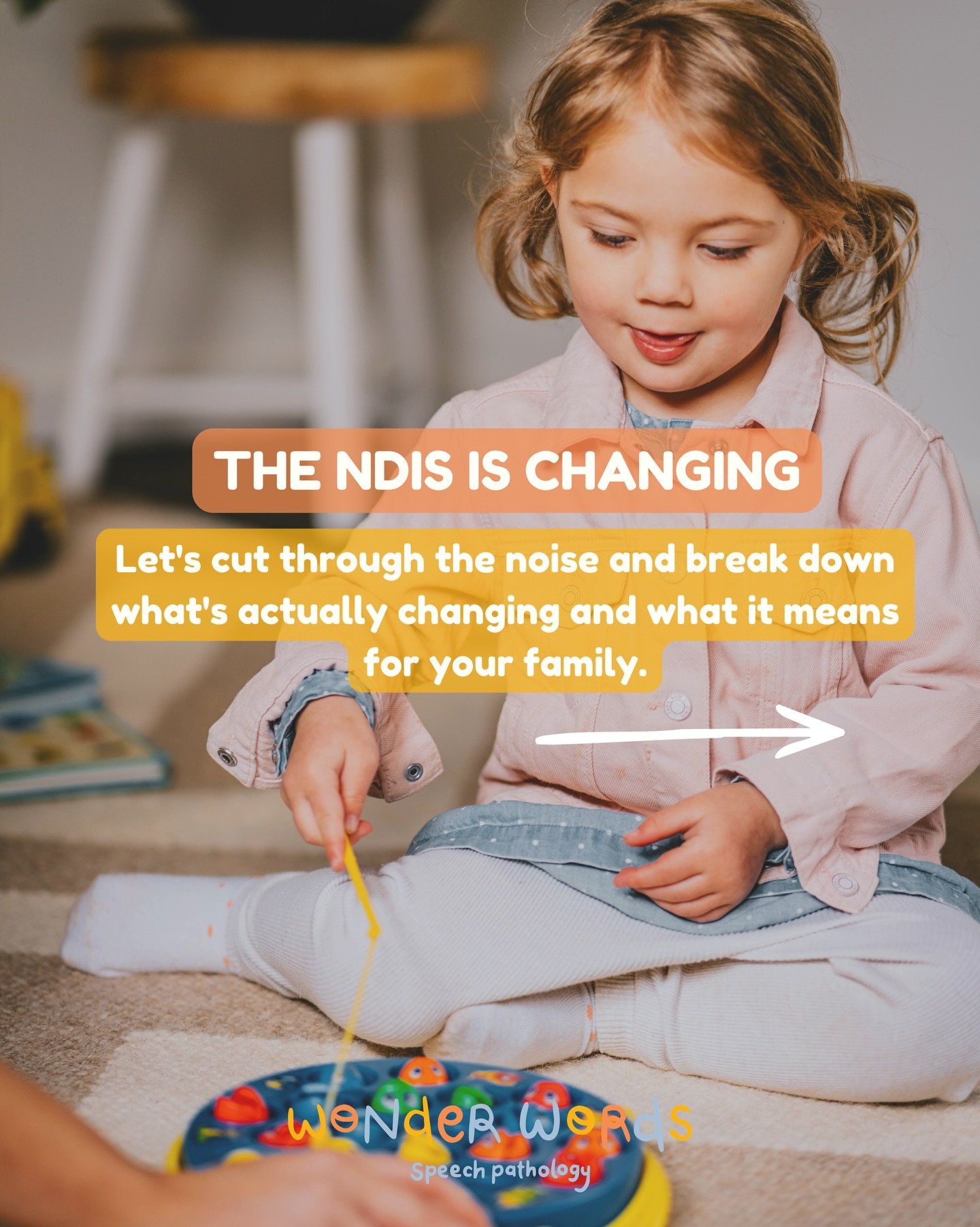 There&rsquo;s a lot of noise right now about the NDIS&hellip; and we know it can feel overwhelming 🤍
So let&rsquo;s simplify it.

The NDIS isn&rsquo;t going anywhere. But it is changing, and those changes will be rolled out gradually over the next f
