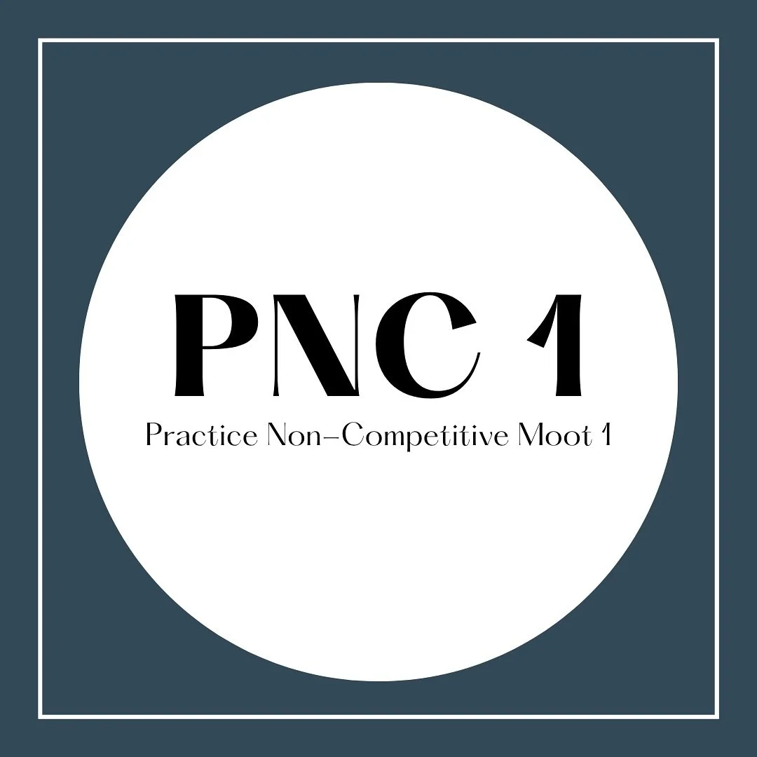 Sign up for our first Practice Non-Competitive Moot of the year! 

This moot will centre on an issue of contract law which will have been covered in first year. However, non-law students and students from any year or course are encouraged to apply - 
