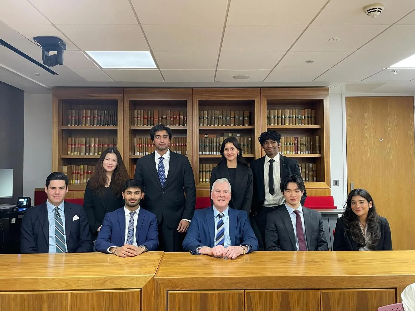Congratulations to all the participants in the Ambassador&rsquo;s Moot today, judged by Sir Alan Elias!

Appellants
Barristers: Anjali, Shray
Solicitors: Marius, Charles 

Respondents
Barristers:  Lavanya, Joel
Solicitors: Freida, Sourish

Mark Break
