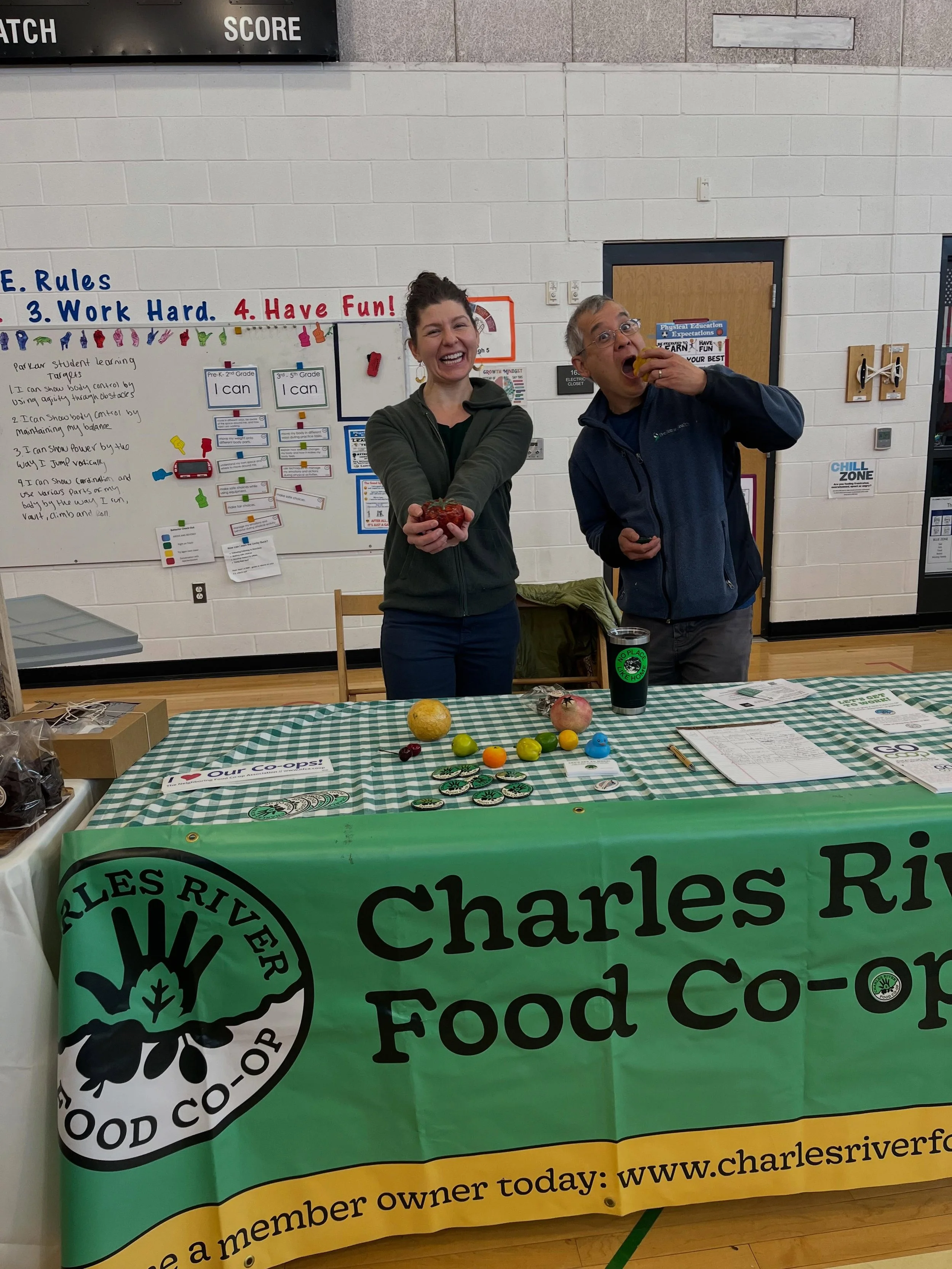 Thank you @green.newton for a great Earth Day festival on Sunday!! 

so fun to set up next to @bebeslittleriverchocolate 🍫,
learn about new composting in our area @blackearthcompost ♻️🪱,
and see so many co-op members! 

Merry May. Stay tuned for ne