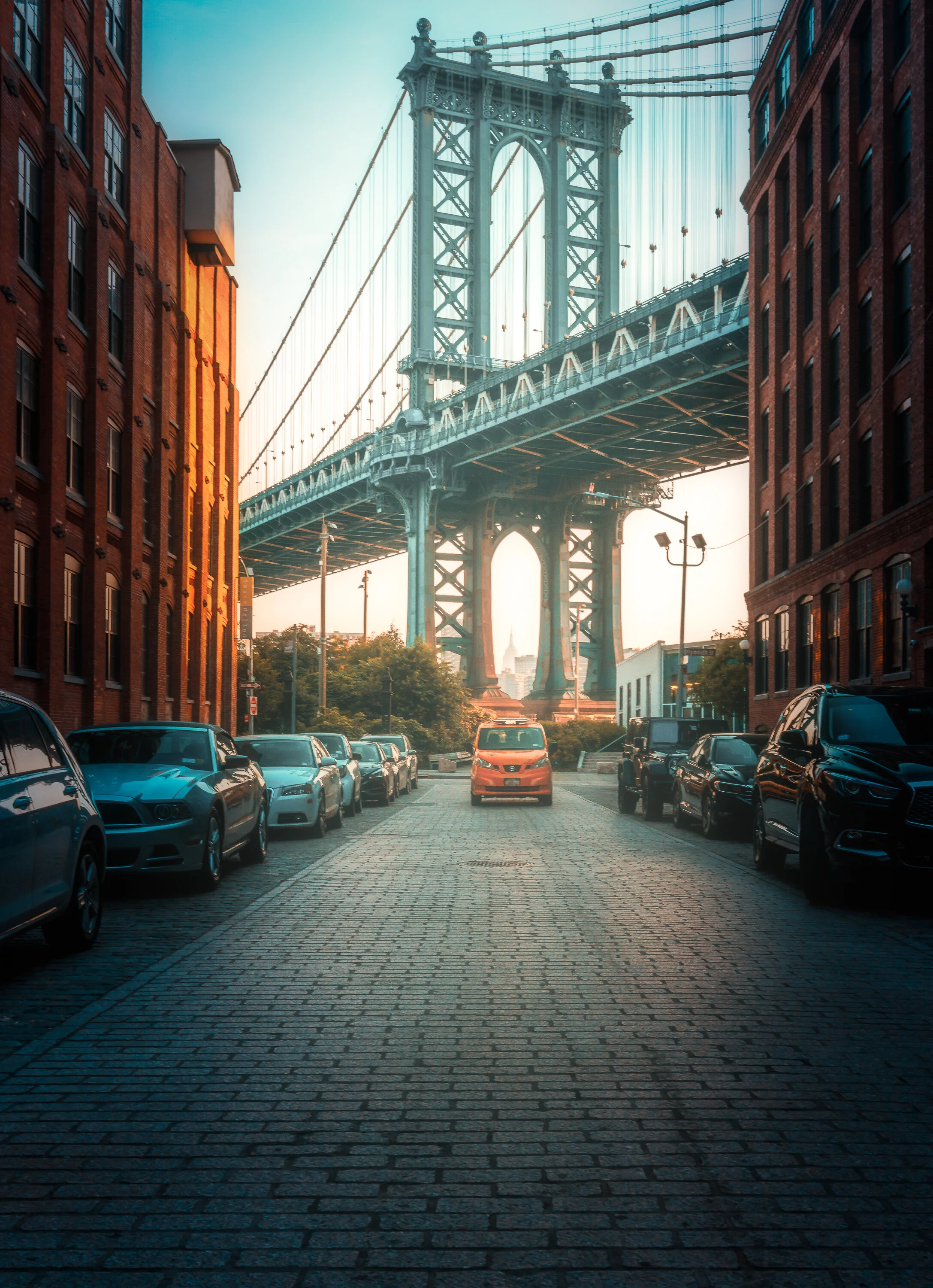 Downtown Brooklyn Manhattan Bridge
