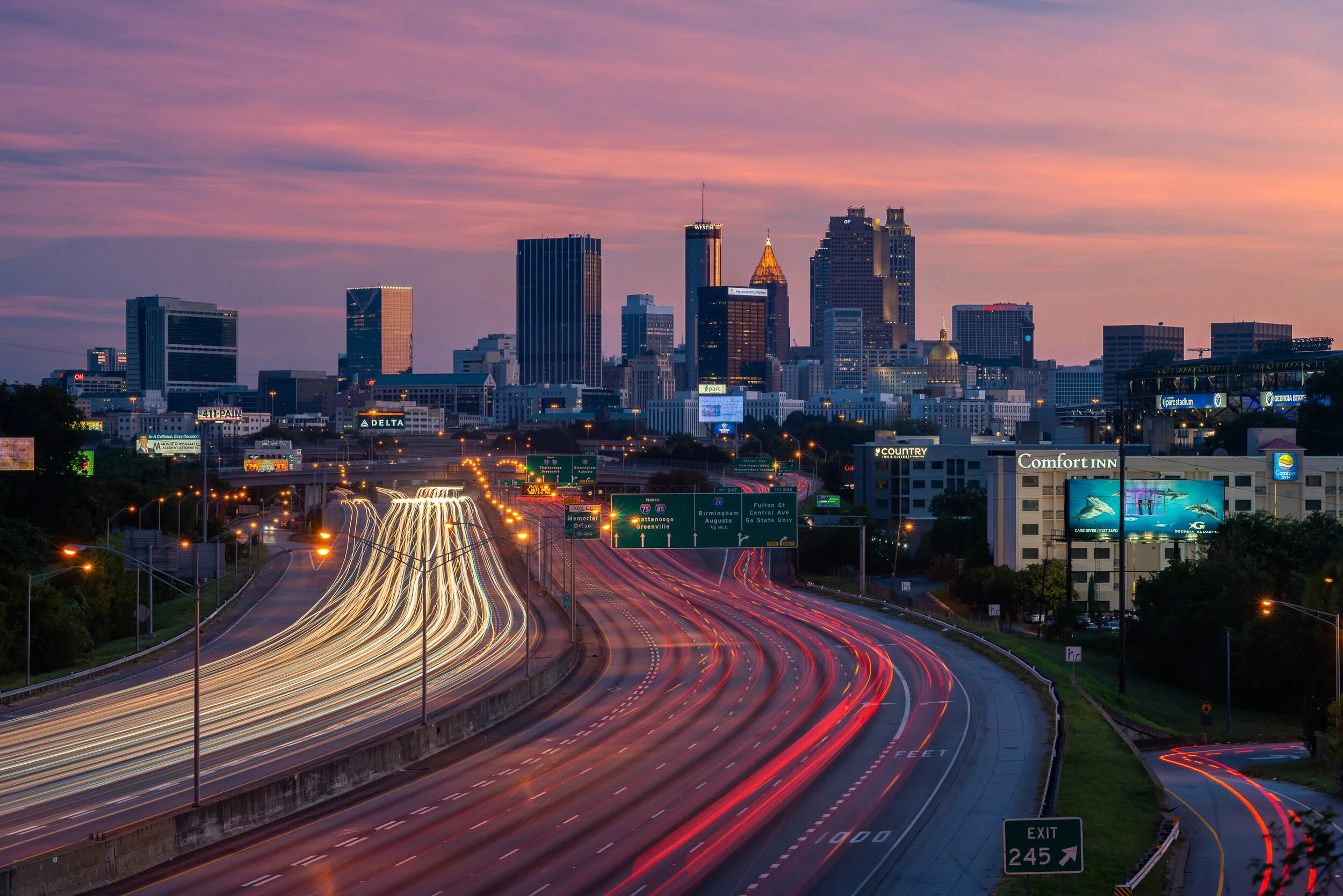 Southside Skyline Sunrise