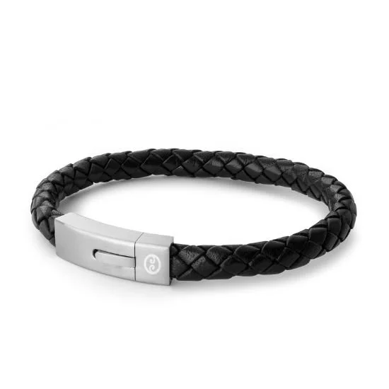 Black Latitude Bracelet - Steel.jpg
