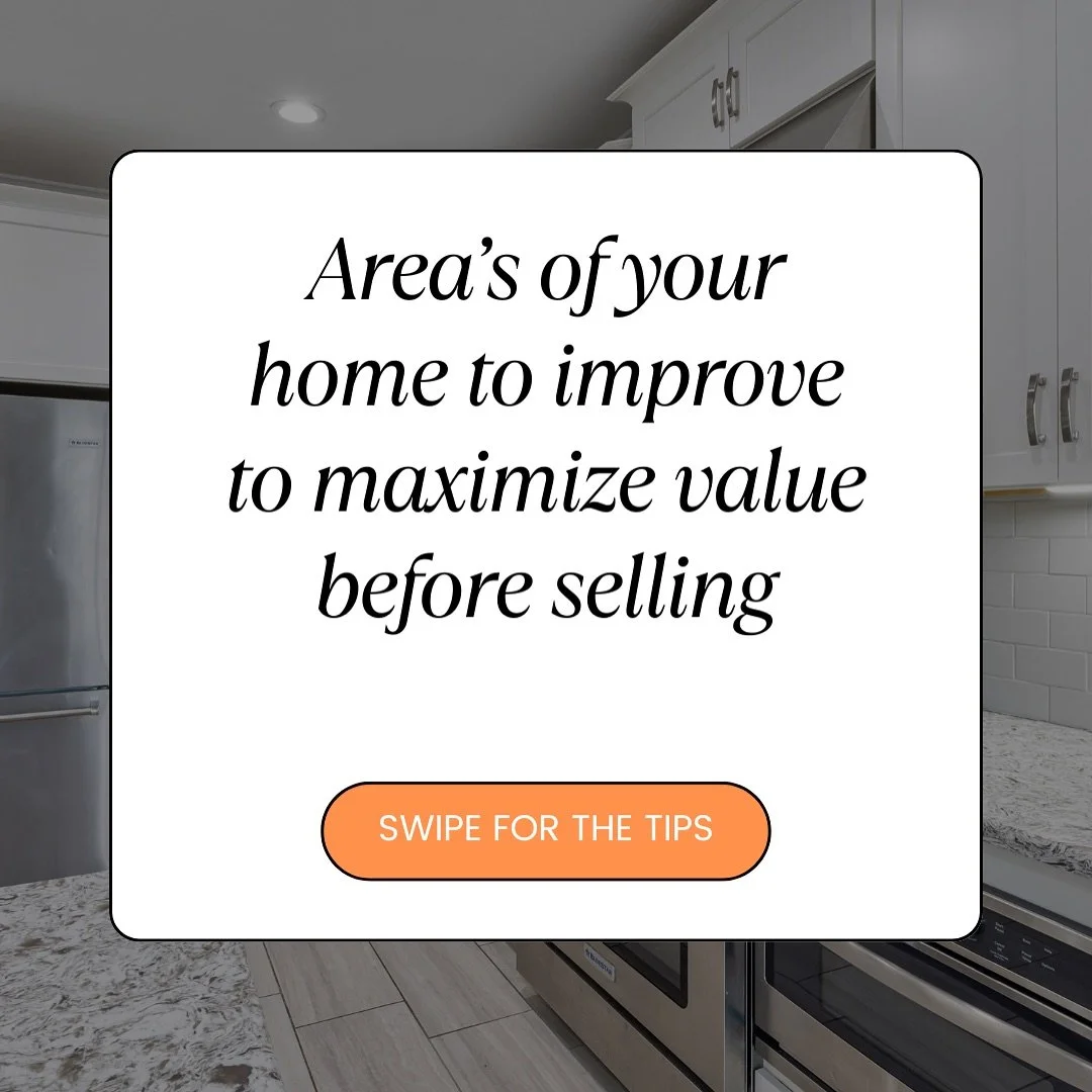 Thinking about selling your home and want to maximize its value? Even small repairs and upgrades can be a big help. Here are some key areas to focus your attention. 

#homerepairs #homeupgrades #homerepairtips #hometips