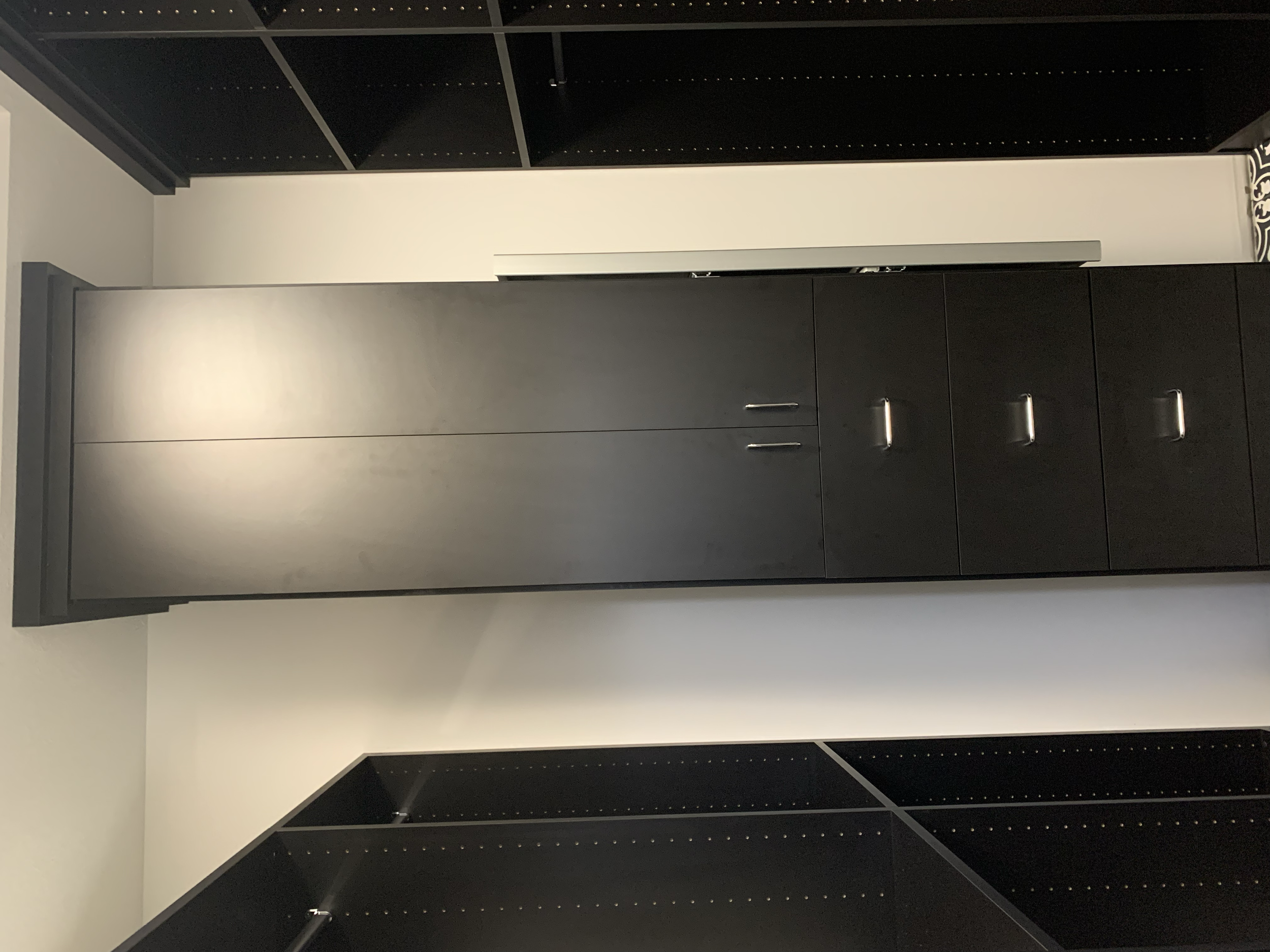 New Black Master Closet