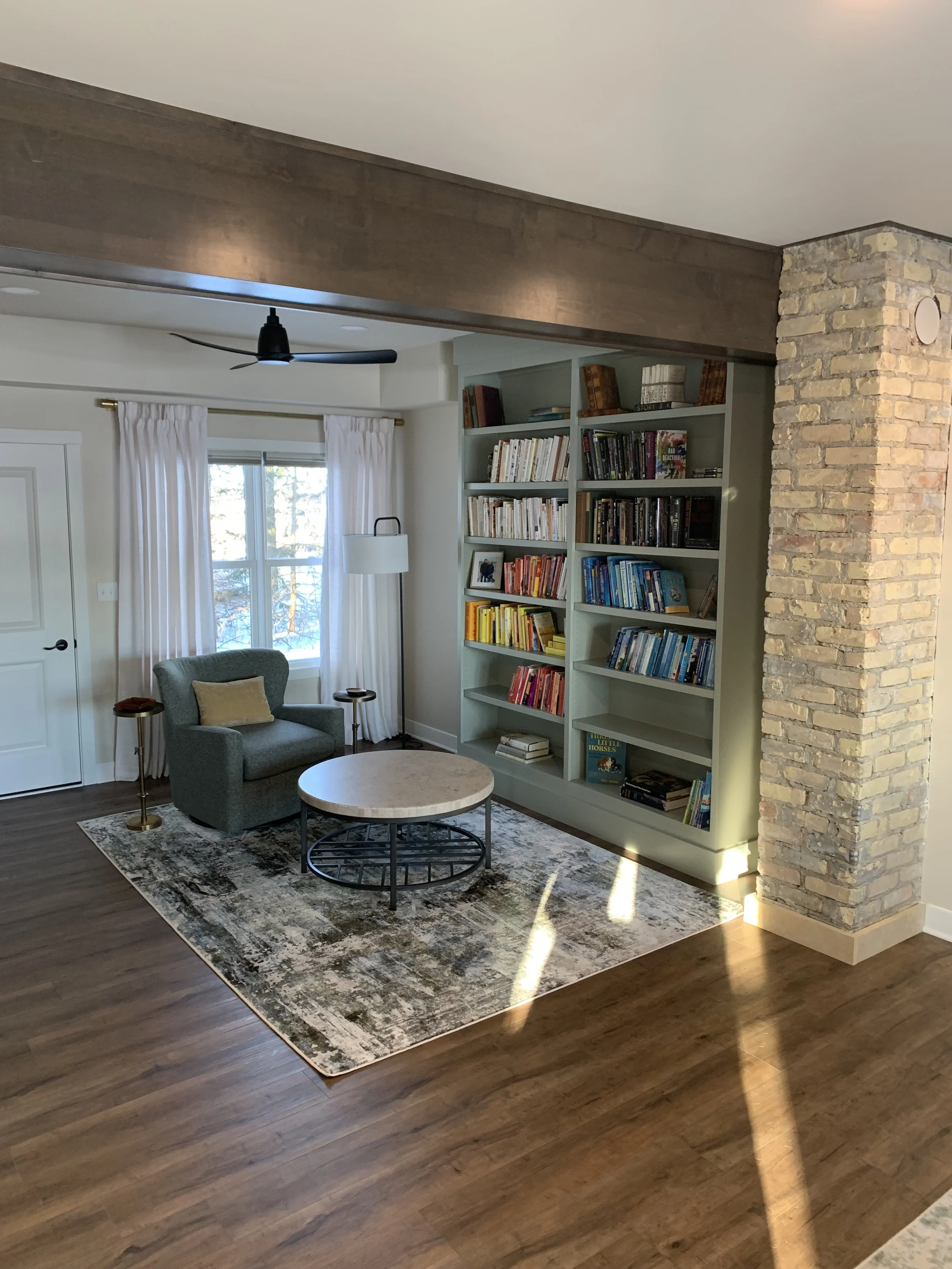 Farmhouse Remodel Study Furnished