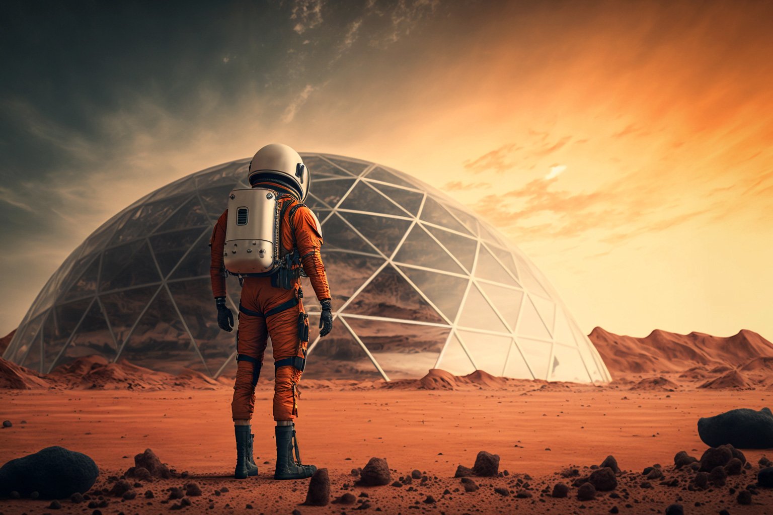 Building on Mars Why (Geodesic) Domes? — Venture City