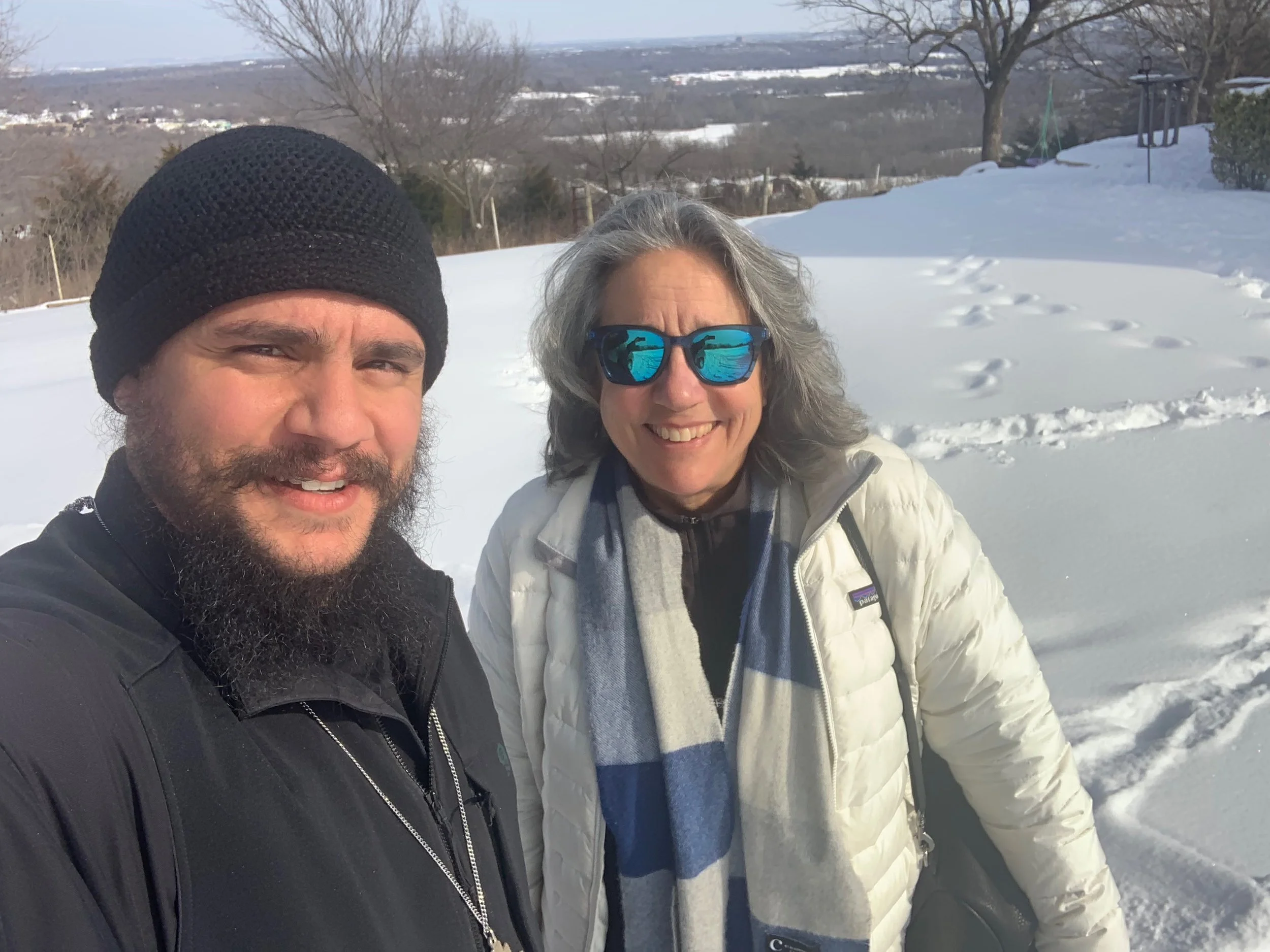 Abbot Athanasios and Sophia snowy Tulsa Oklahoma IMG_1357.jpeg