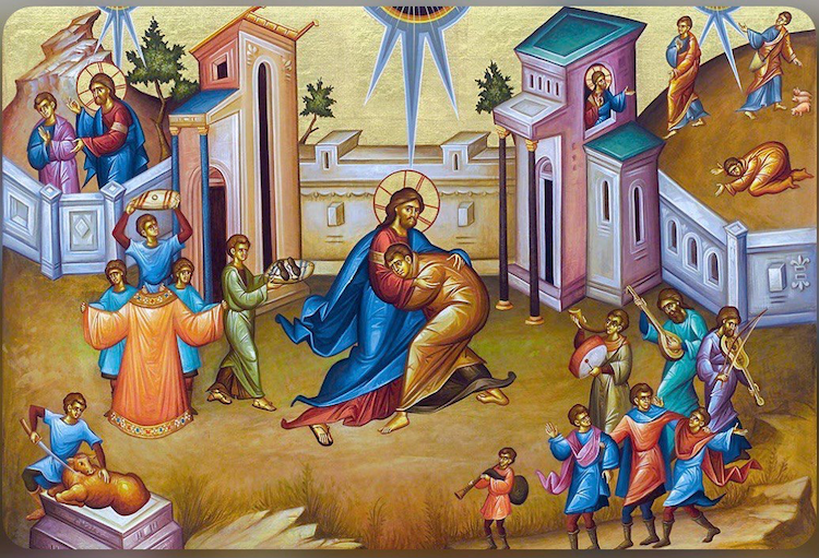 Jesus Embracing Man Tom Clark Icons.png