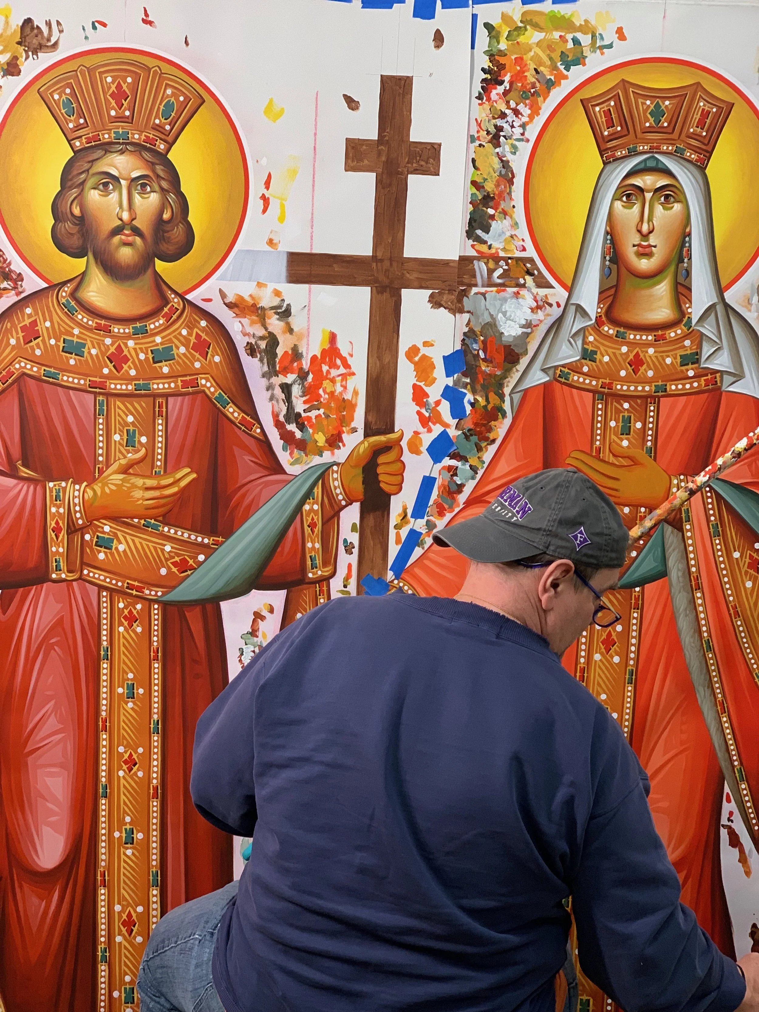 Sts Constantine and Helen in progress IMG_2679.jpeg