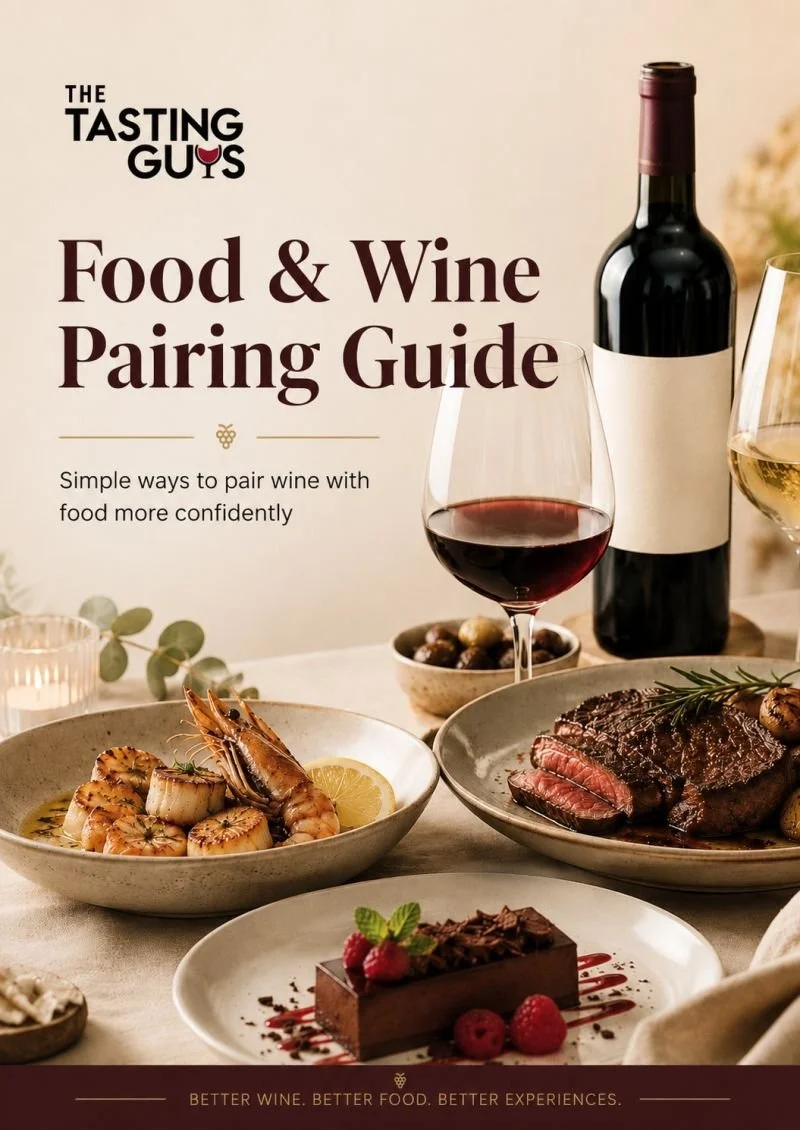 The Tasting Guys Food &amp; Wine Pairing Guide 🍷