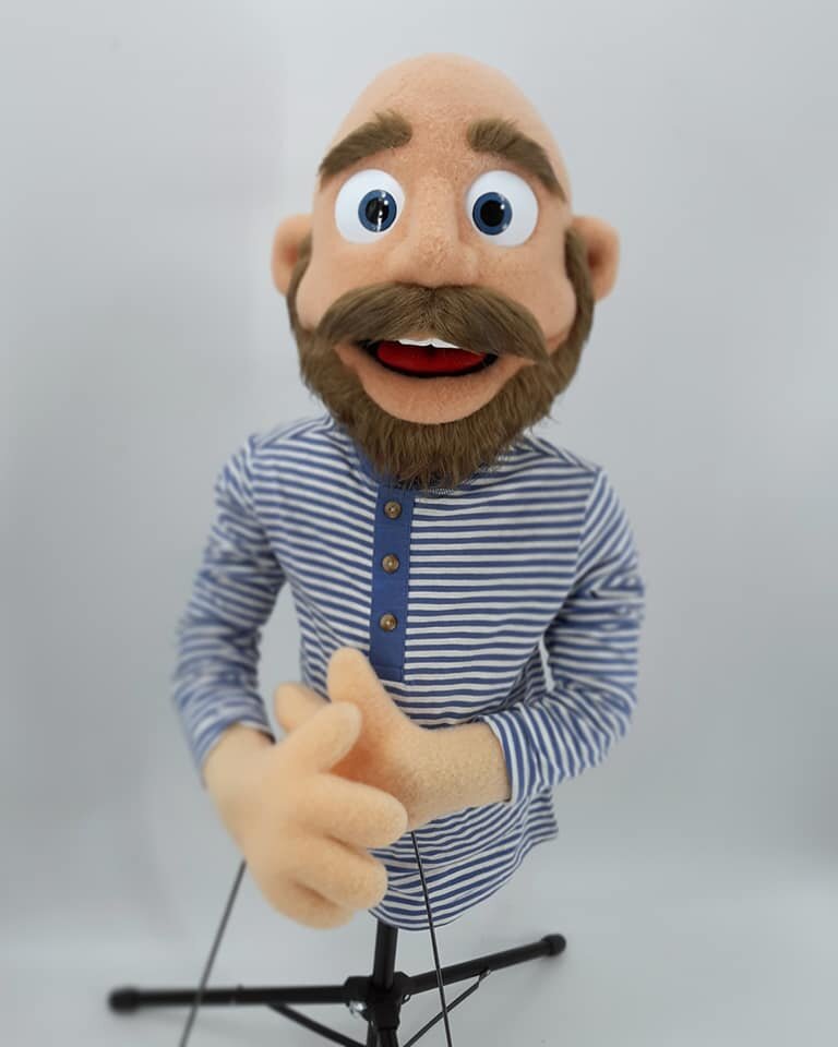 Custom Male People Puppets — Luna's Puppets