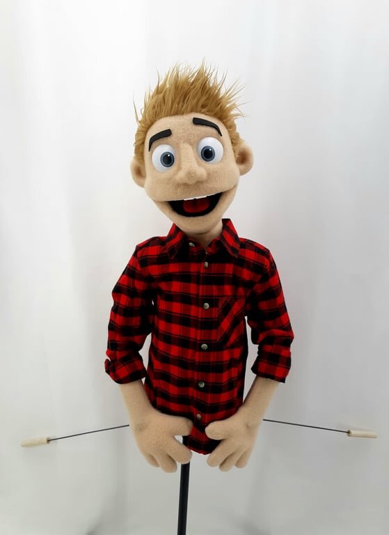 Custom Male People Puppets — Luna's Puppets