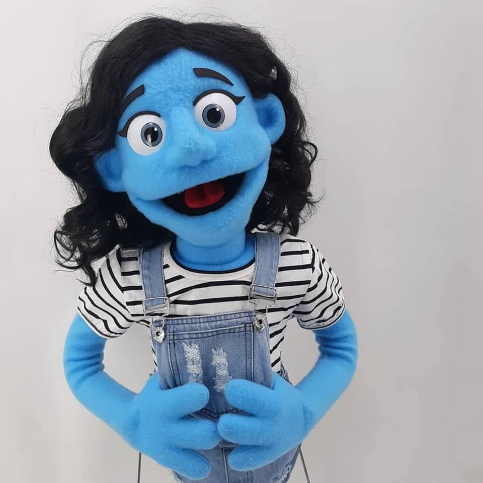 Custom Handmade Girl Puppet by Your Design or Photo 