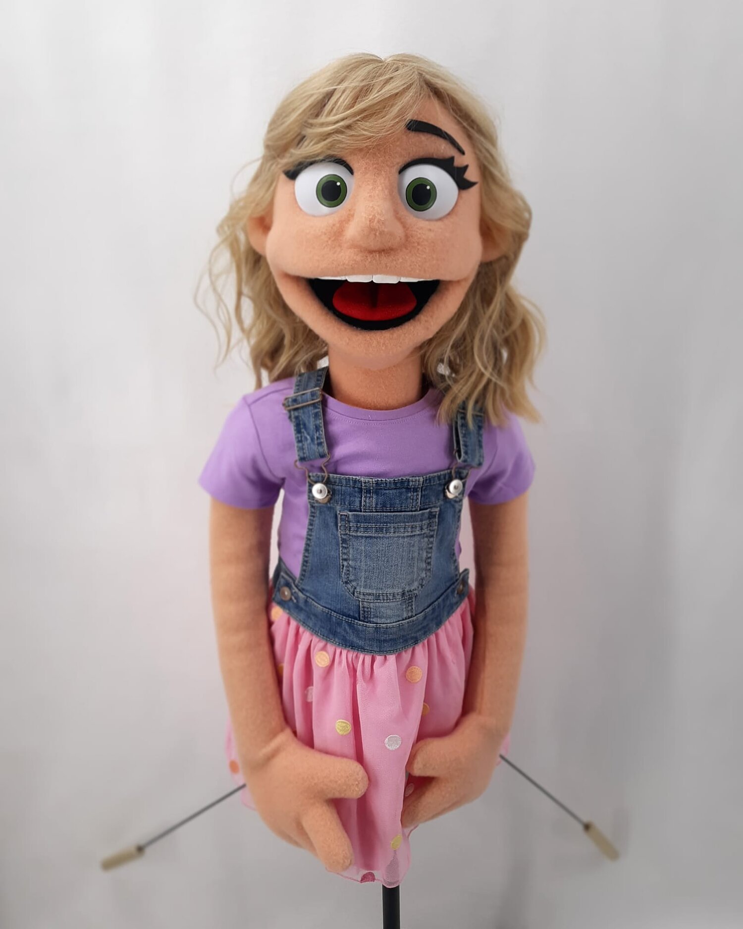 Custom Female People Puppets — Luna's Puppets