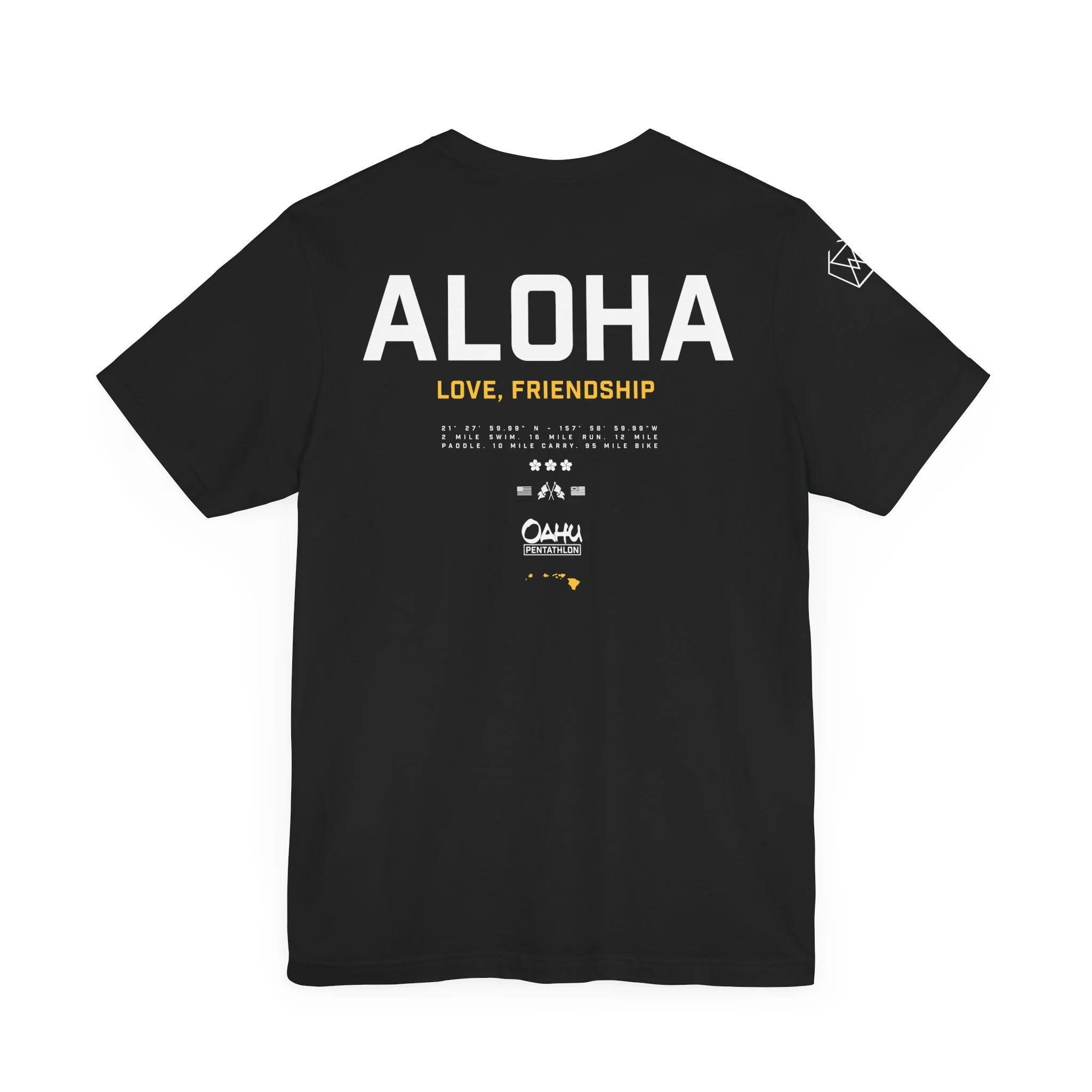Aloha Jersey Tee — The Oahu Pentathlon