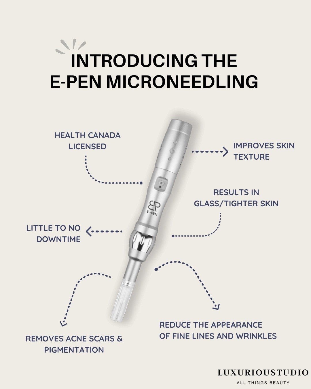 ✨ NEW SERVICE ALERT: MICRONEEDLING ✨

We&rsquo;re so excited to now offer Microneedling at LuxurioStudio &mdash; performed by our licensed esthetician using a Health Canada approved device for safe, effective skin rejuvenation! 💉🌿

What is Micronee