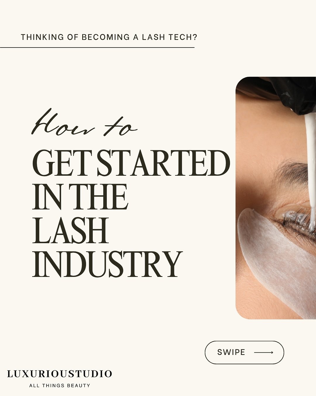 Thinking about getting into the lash industry but not sure where to start? 👀✨

A lash lift and tint course is the perfect stepping stone! 💖 It&rsquo;s a smaller commitment in terms of time and investment compared to lash extensions &mdash; the cour