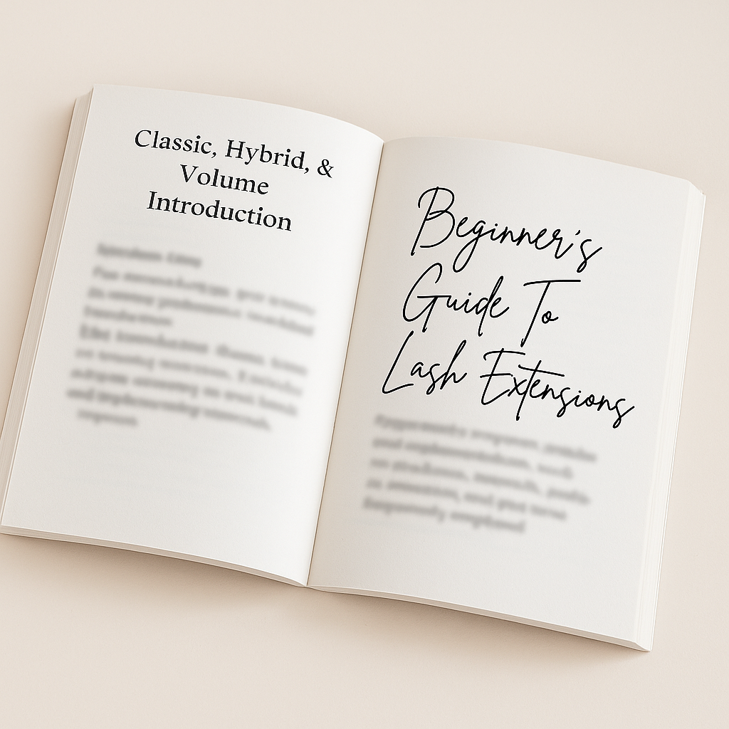 Lash Extension Mastery: A Beginner's Guide to Classic, Hybrid, and Volume Techniques