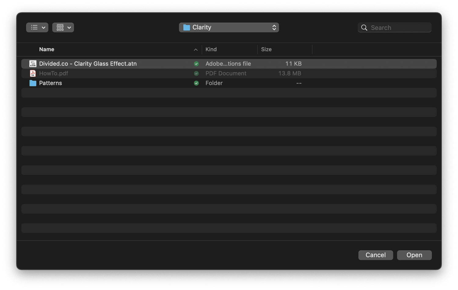 How to install a Photoshop Action File (.atn) — Divided.co