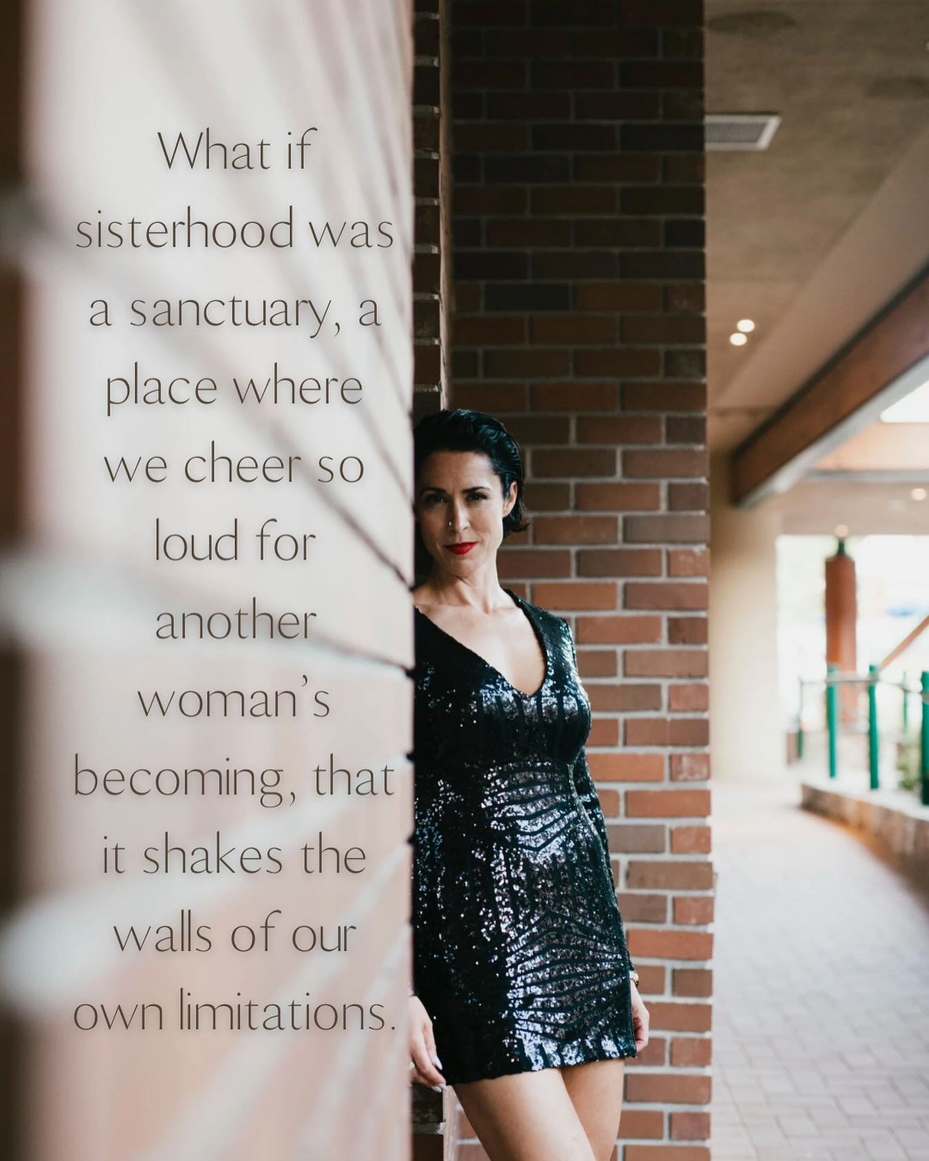 What must we dismantle to truly soften into sisterhood?

To actually trust. And be trustworthy.

🐺The illusion that there&rsquo;s only room for one of us.
✨The lie that another woman&rsquo;s beauty diminishes our own.
🌀That her success threatens ou