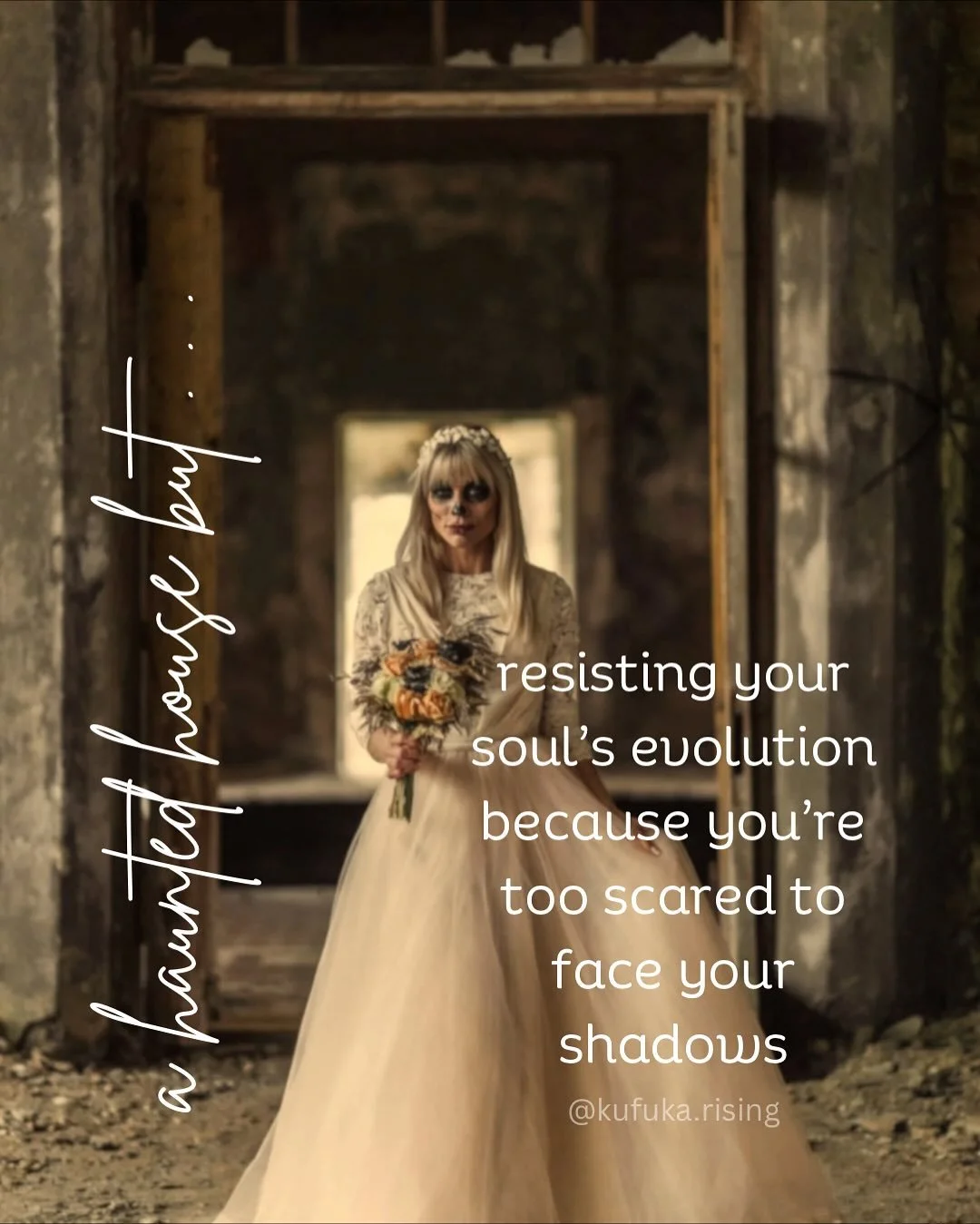 You can call it shadow work, nervous system rewiring, feminine reclamation . . .

At the end of the day, it all comes down to soul retrieval.

Every contraction, every ache, every ghost that rises from your body, is an invitation to come home.

You a