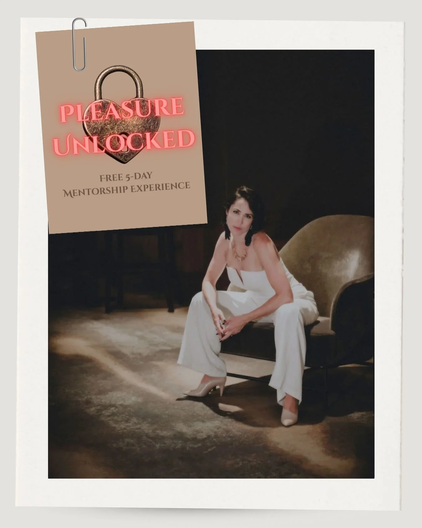 I created Pleasure Unlocked, because I know how delicious life gets to be when a woman stops abandoning her own aliveness.

I know what it feels like when your body wakes back up . . .
when pleasure stops feeling foreign
when your desire returns like