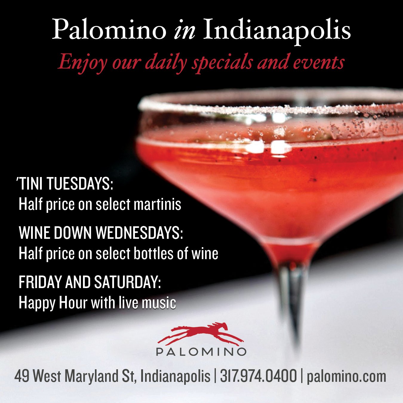 Indianapolis Monthly Magazine | Palomino (Indianapolis, IN)
