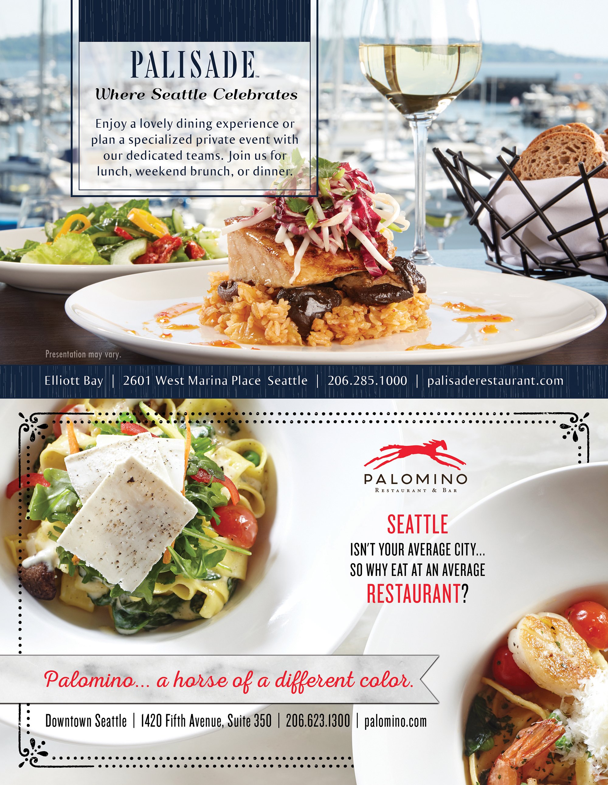 Mariners Magazine | Palisade and Palomino (Seattle, WA)