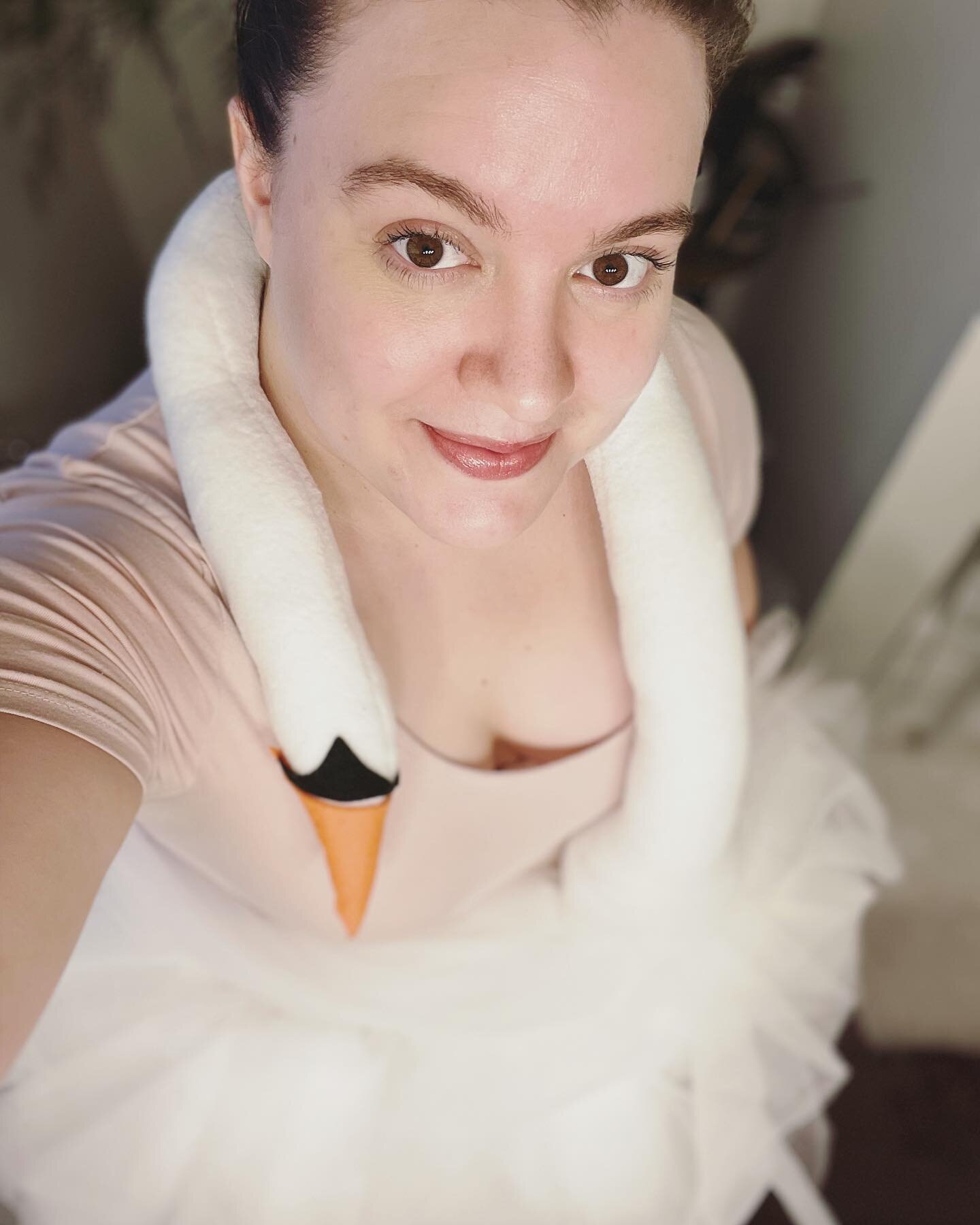 It&rsquo;s always fun to dress up in handmade costumes!  It&rsquo;s also fun to work some place where handmade costumes are appreciated! 
.
This dress is a slice of history!  Bjork&rsquo;s memorable swan dress from the 2001 Academy Awards!  This was 