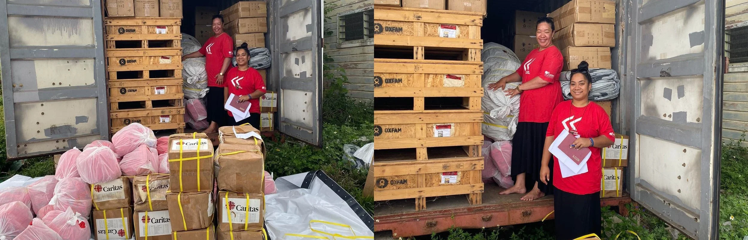 Caritas assisting in Tonga