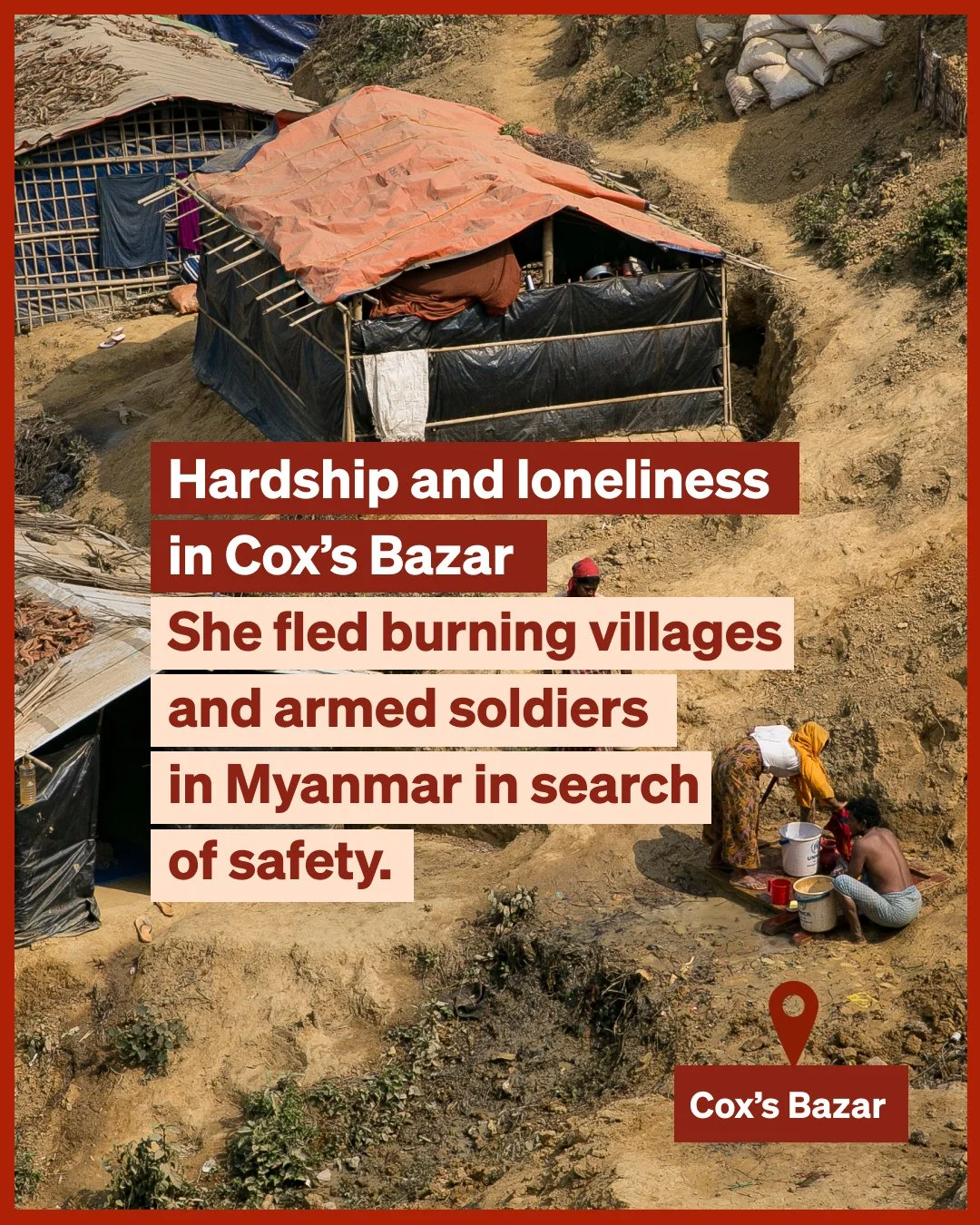 She fled burning villages and armed soldiers in Myanmar. But in the refugee camp where she sought safety, Mumtaz faced a second heartbreak that left her feeling more alone than ever. ⁠
⁠
Then, just when things seemed hopeless, she found help. ⁠
⁠
☝️C