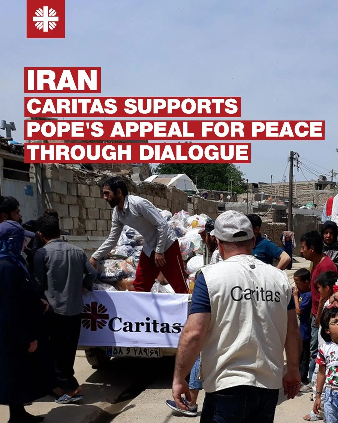 STATEMENT: War Is Not the Solution: Caritas Supports Pope’s Appeal for Peace through Dialogue