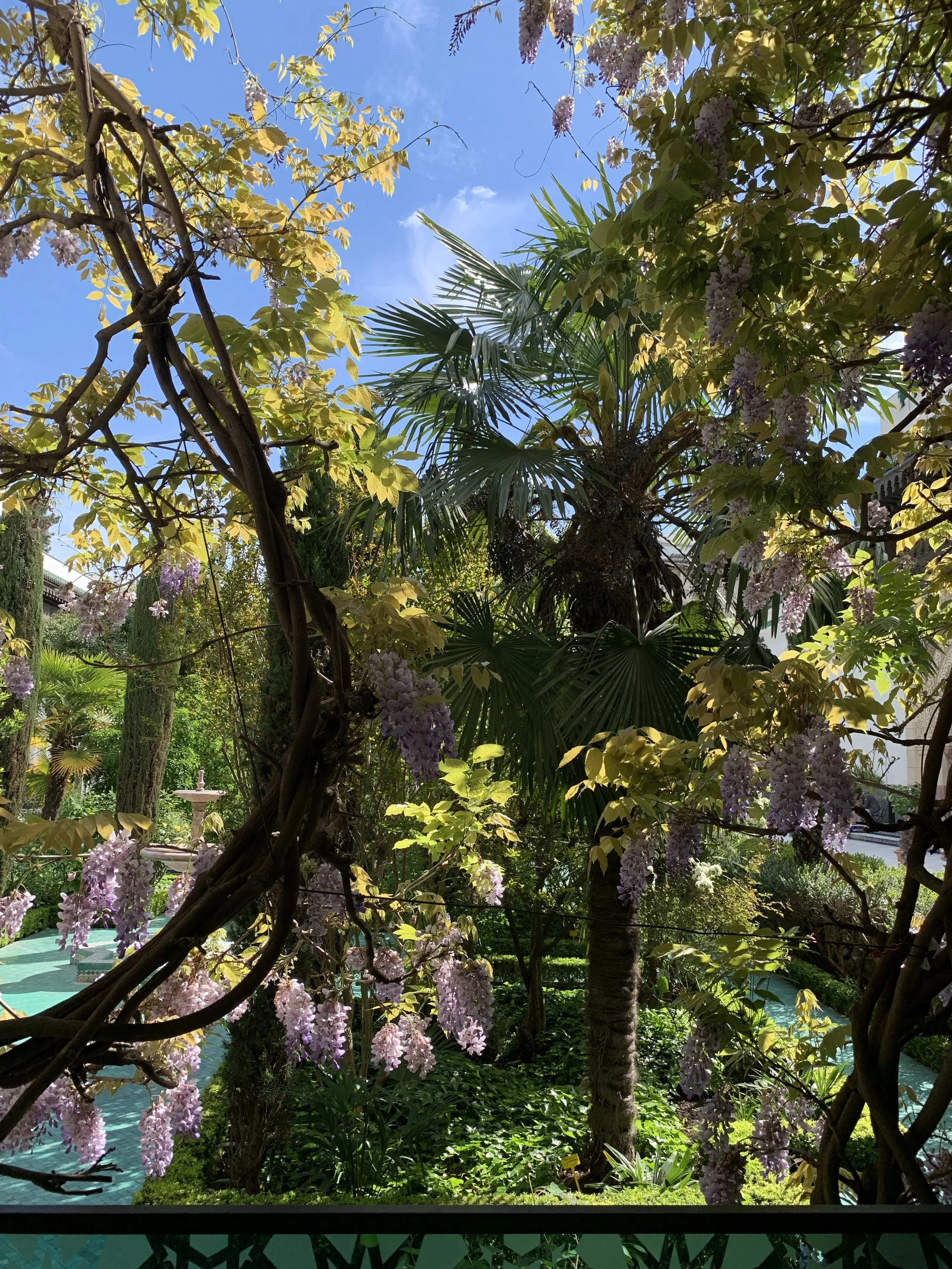La Grande Mosquée de Paris interieur.