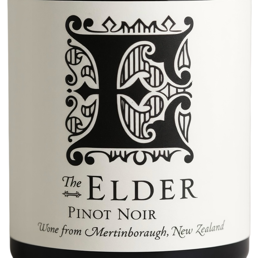 The Elder Pinot Noir 2019 Label.png