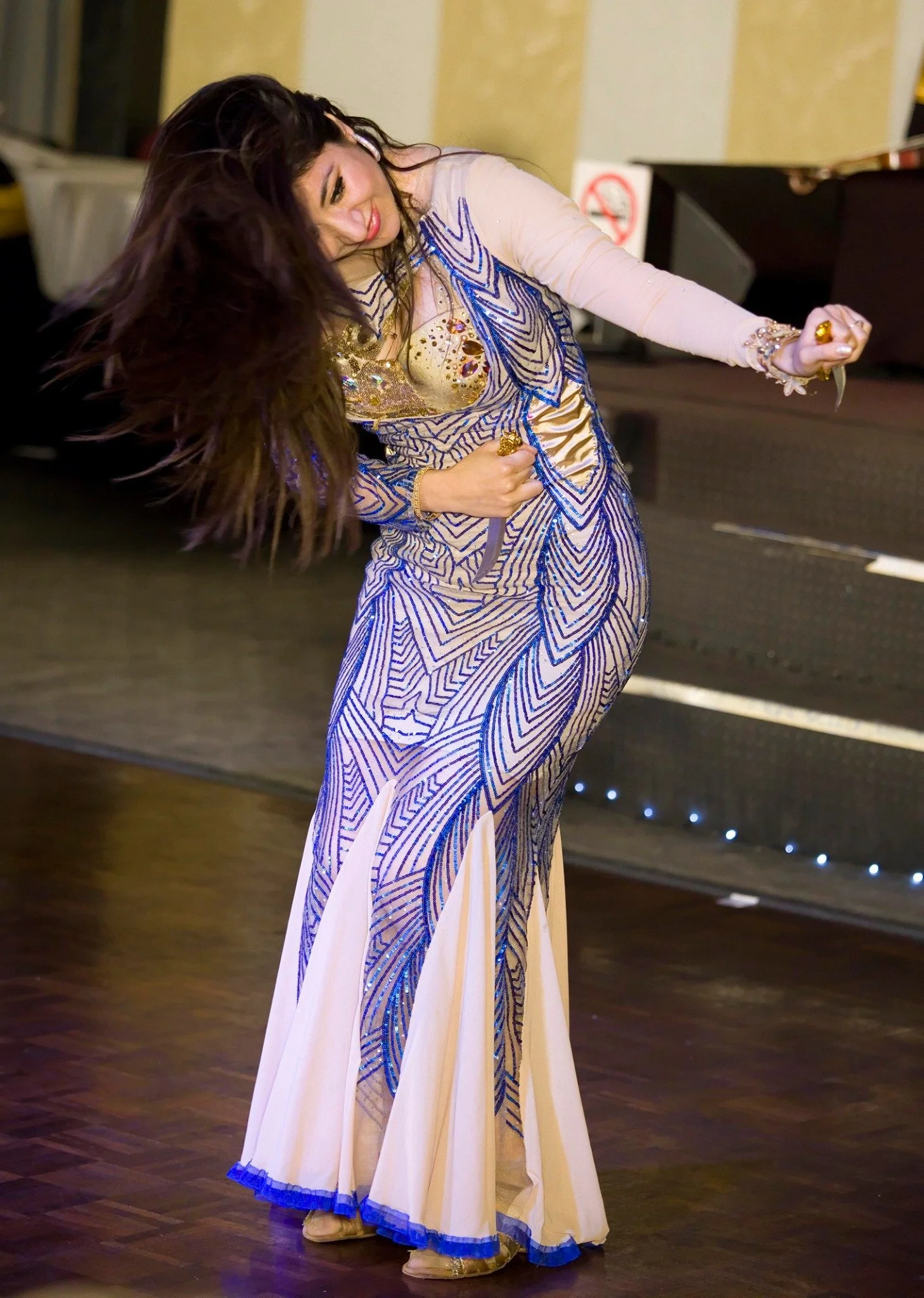Andrea, Iraqi dance teacher