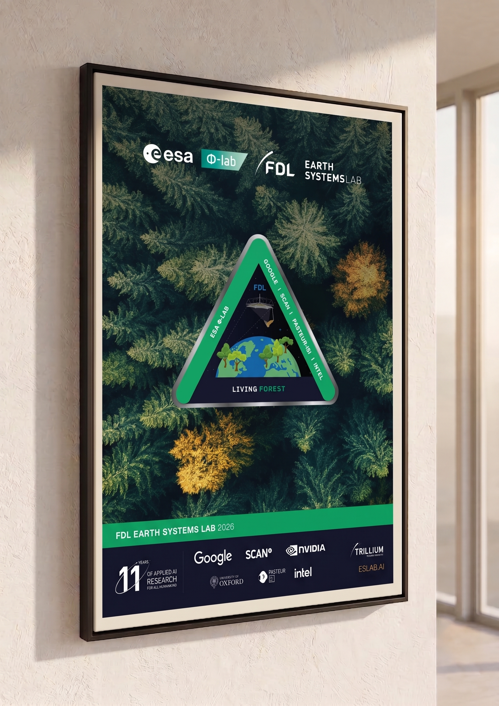 Poster A2 Living Forest 2026