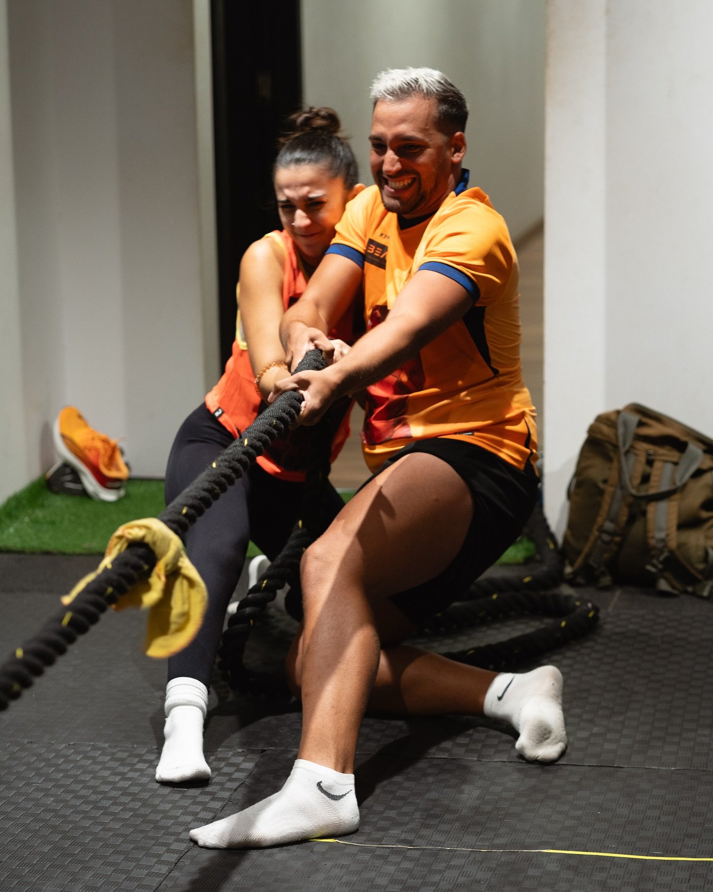Momentazos de nuestros Beat Games 🙌🏼❤️&zwj;🔥 Estirando la cuerda acabando rodando por el suelo pero con mucha mucha risa y bastante agujetas al d&iacute;a siguiente 😂💀

#beattrainingclub #entrenamientofuncional #barridesants #fitnessbarcelona