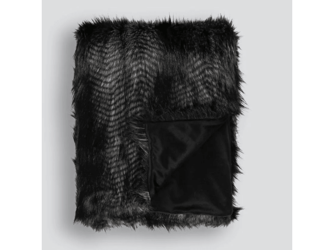 Black Coyote Throw