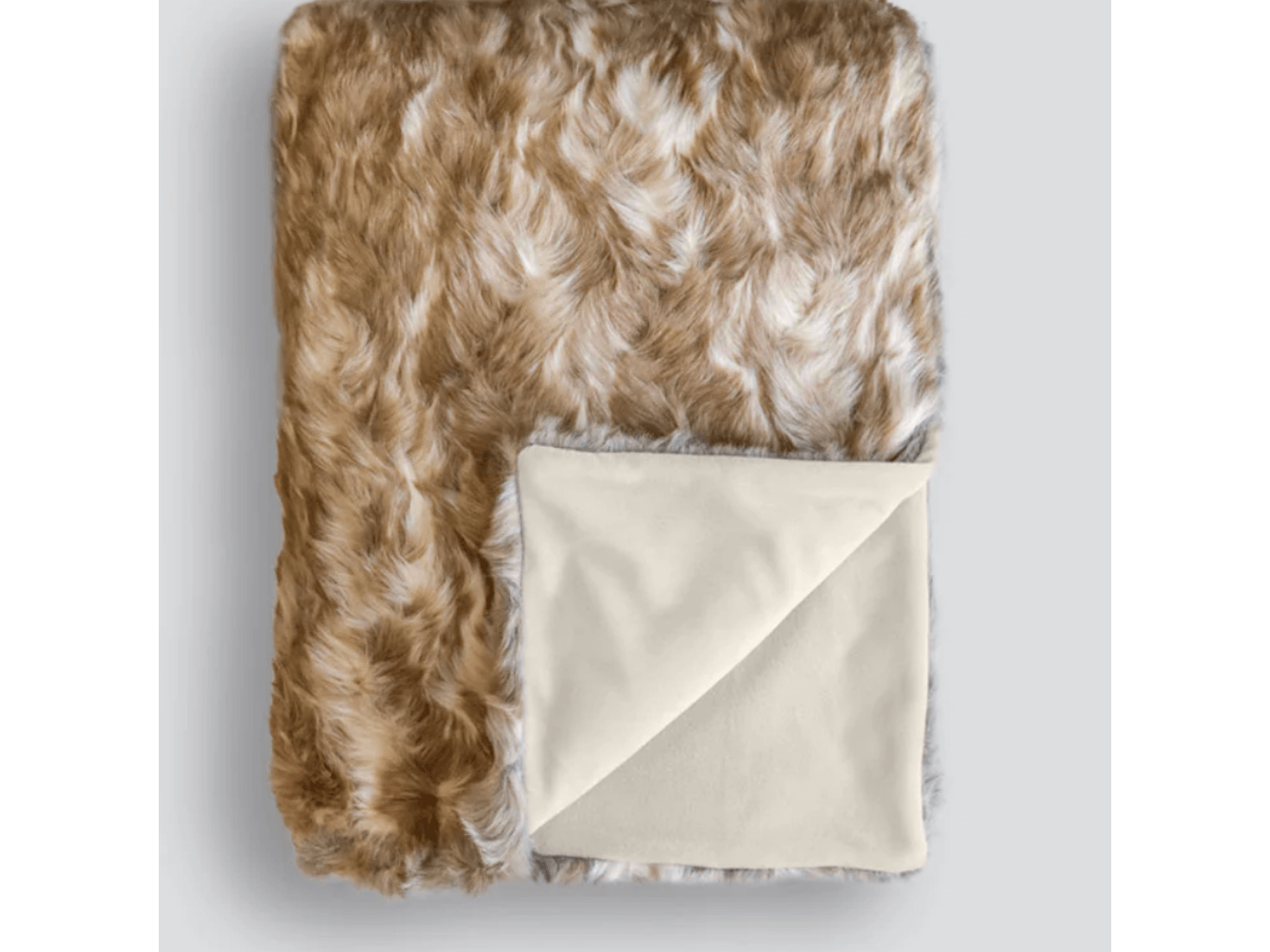 Vintage Squirrel Throw Fawn